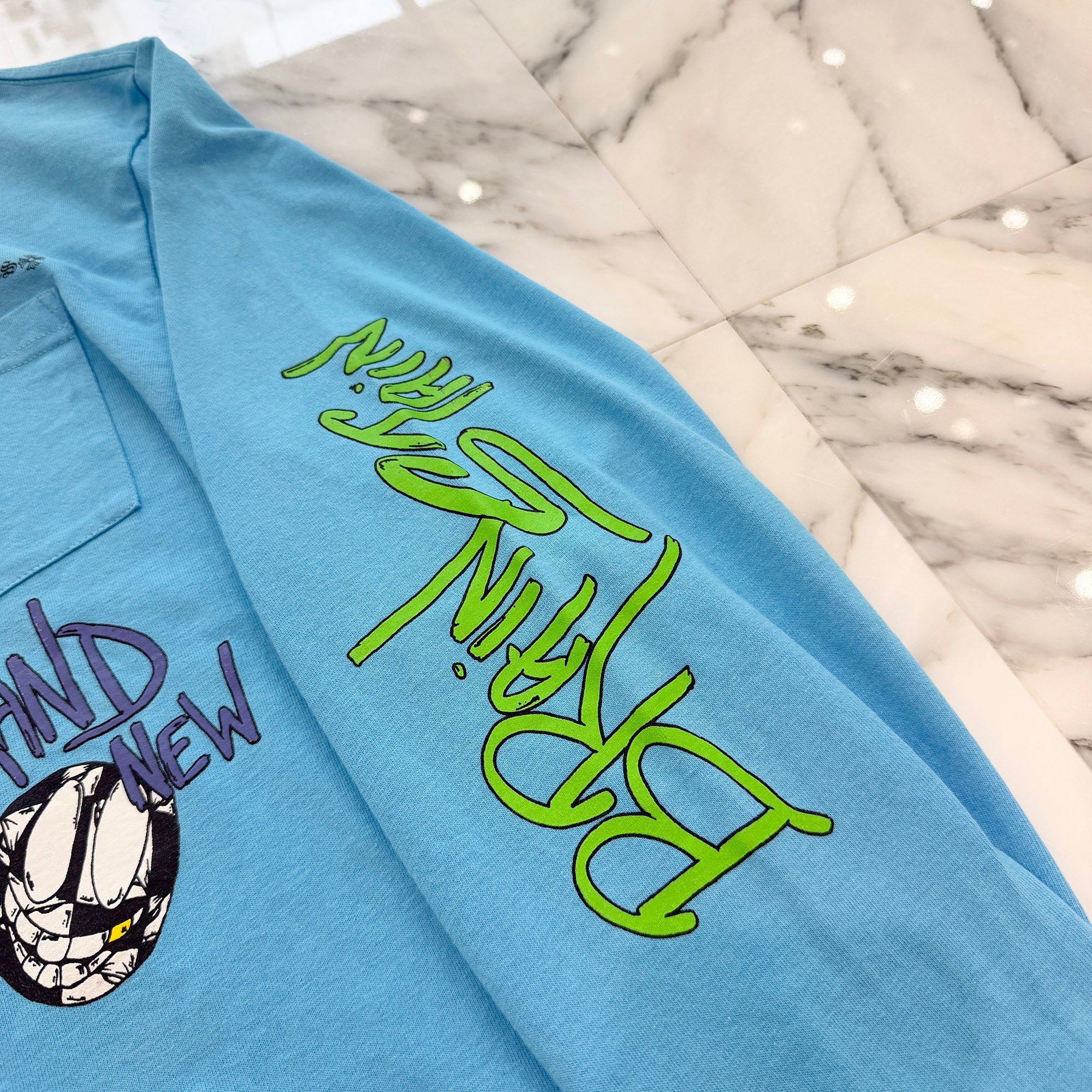 CHROME HEARTS × MATTY BOY 2024SS BRAIN NEW Long Sleeve Tee Size XL クロムハーツ × マッティボーイ ブレインニュー ロングスリーブTシャツ サイズXL