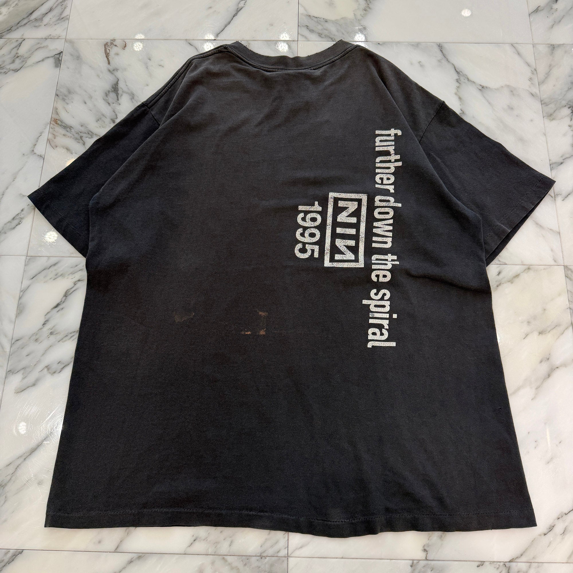 Vintage 90's NINE INCH NAILS "Further Down The Spiral" All Sport S/S Tee Size XL 90's ナインインチネイルズ "ファーザーダウンザスパイラル" オールスポーツ社製Tシャツ サイズXL