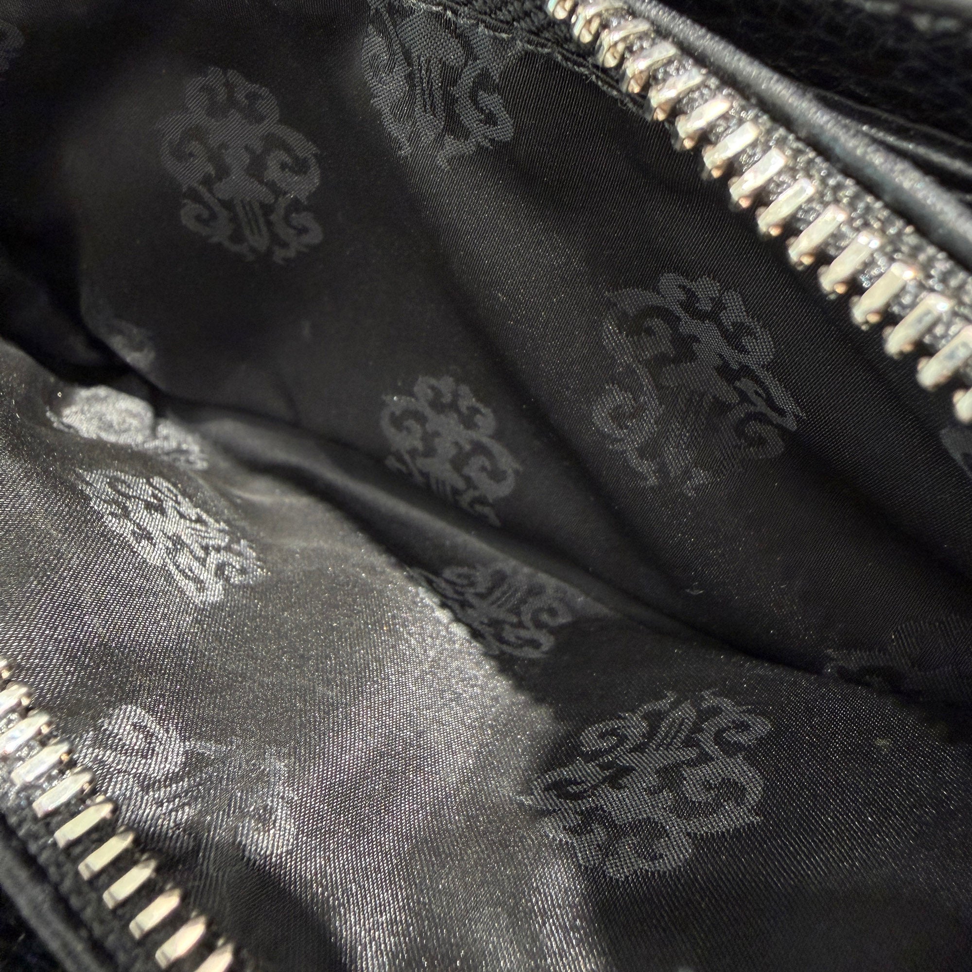 CHROME HEARTS Judy Cemetery Cross Leather Patch Cross Ball Wallet クロムハーツ ジュディ セメタリークロスレザーパッチ クロスボール ウォレット