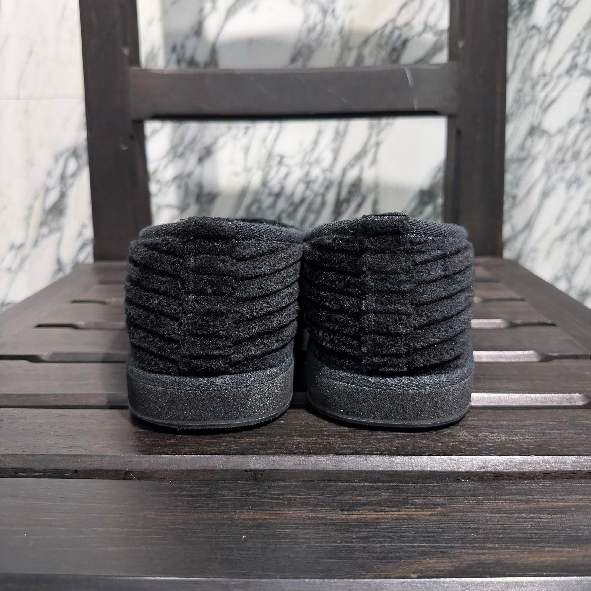 CHROME HEARTS × MATTY BOY Chomper Leather Patch Corduroy Slip On Size 42 (約27.0cm～27.5cm) クロムハーツ×マッティボーイ チョンパーレザーパッチ コーデュロイ スリッポン サイズ42 (約27.0cm～27.5cm)