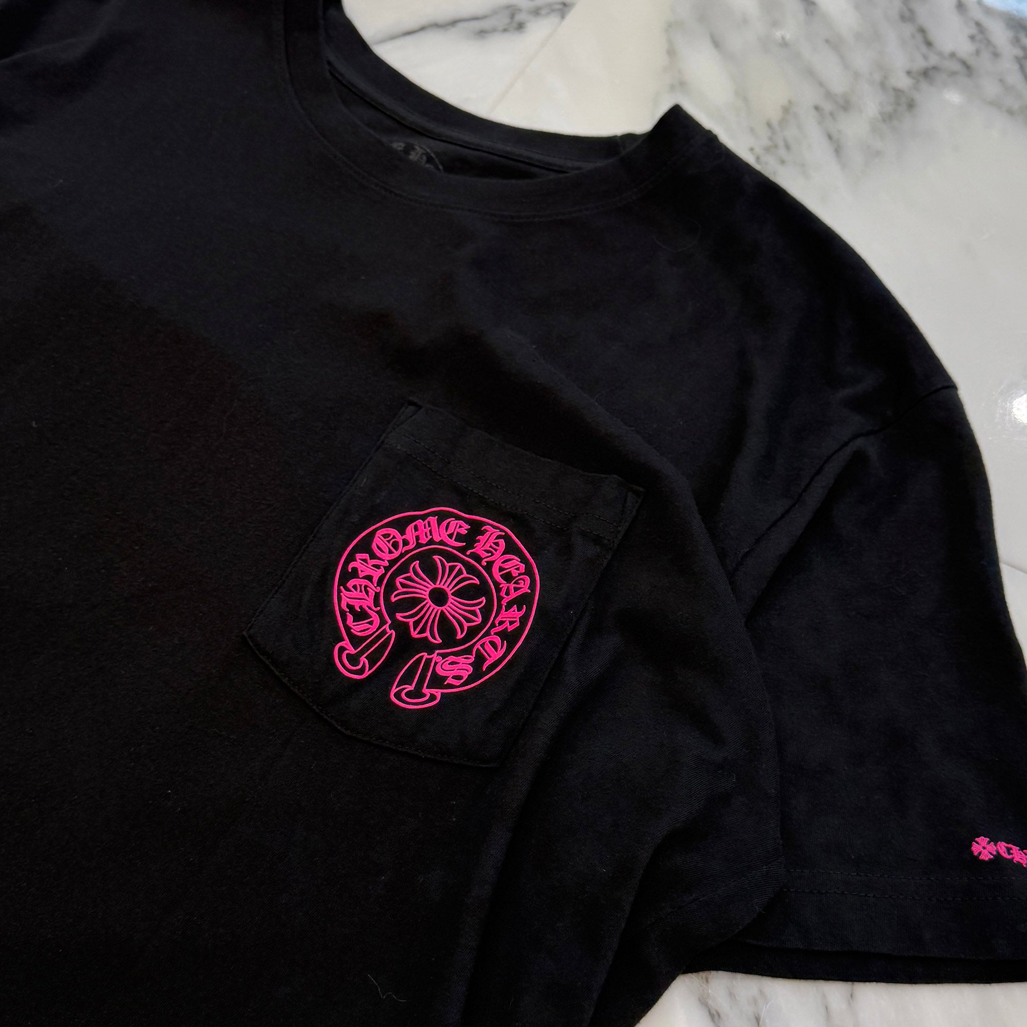 CHROME HEARTS 2025AW Pink Horseshoe Tee Size XL クロムハーツ ピンク ホースシュー Tシャツ サイズXL