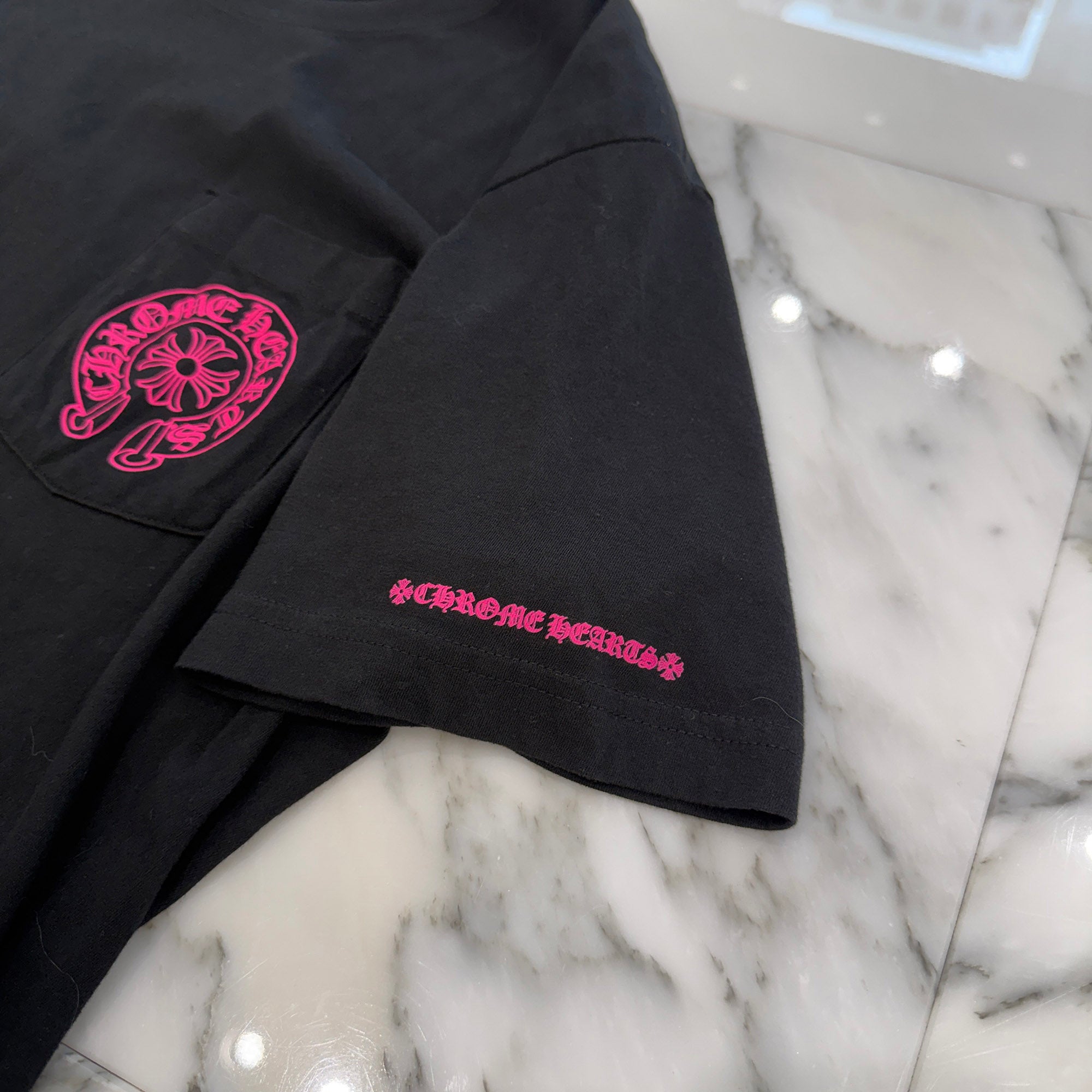 CHROME HEARTS 2025AW Pink Horseshoe Tee Size XL クロムハーツ ピンク ホースシュー Tシャツ サイズXL