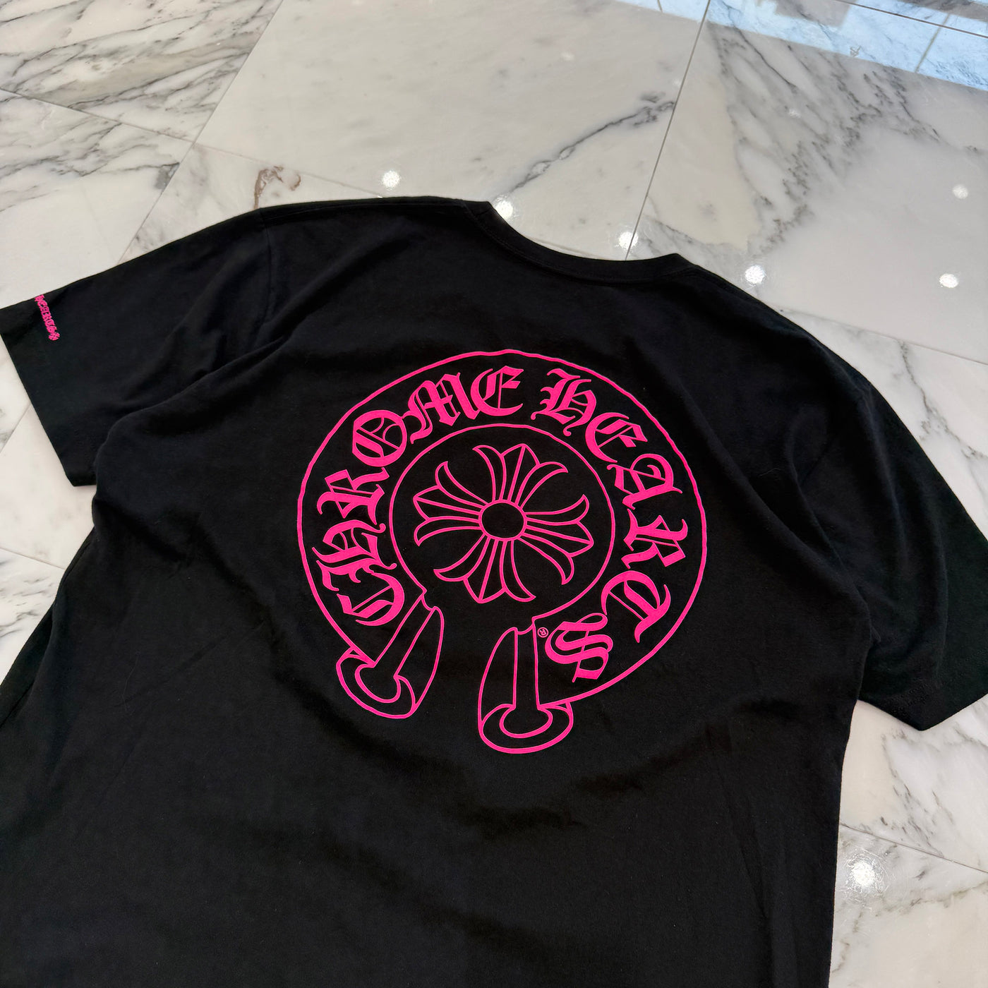 CHROME HEARTS 2025AW Pink Horseshoe Tee Size XL クロムハーツ ピンク ホースシュー Tシャツ サイズXL