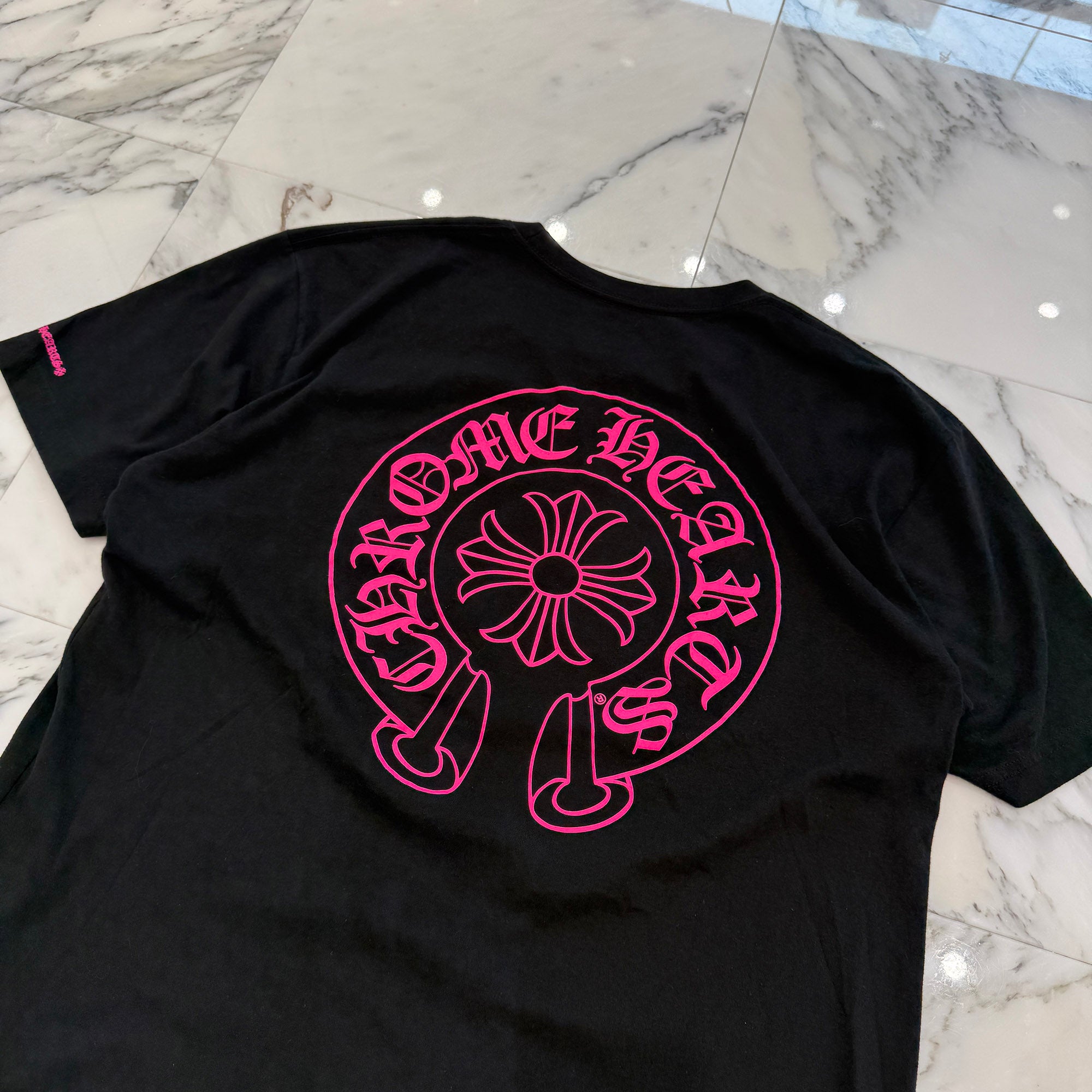 CHROME HEARTS 2025AW Pink Horseshoe Tee Size XL クロムハーツ ピンク ホースシュー Tシャツ サイズXL