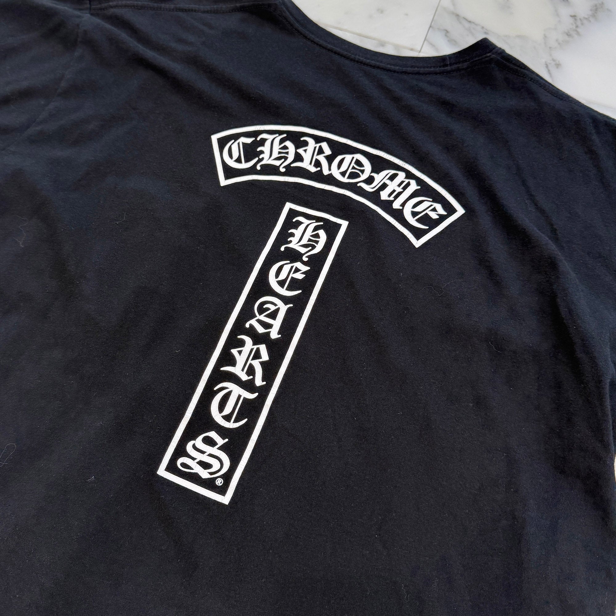 CHROME HEARTS Horseshoe T Bar Logo Tee Size XL クロムハーツ ホースシュー Tバーロゴ Tシャツ サイズXL