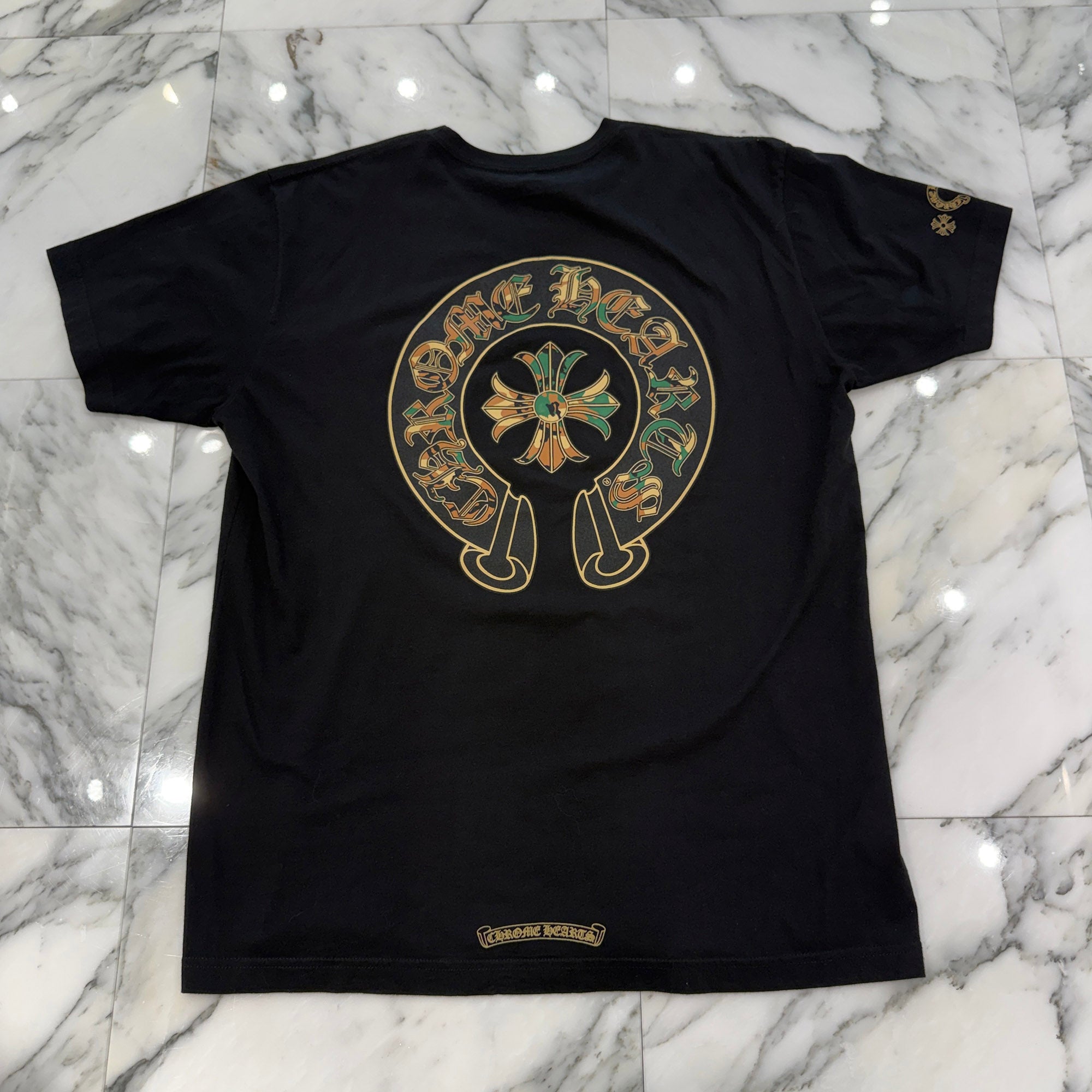 CHROME HEARTS Camo Horseshoe Tee Size XL クロムハーツ カモ ホースシュー ティーシャツ サイズXL