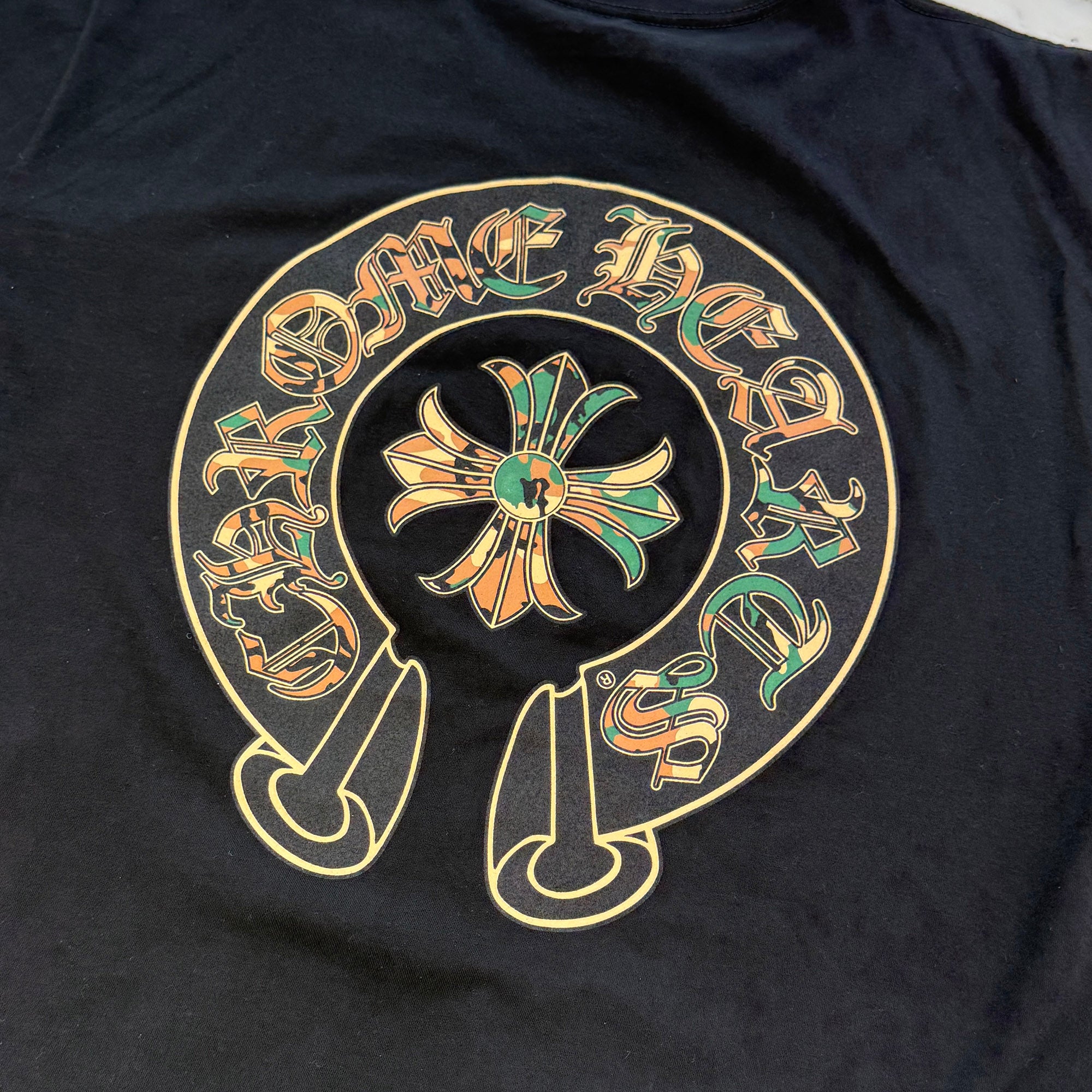 CHROME HEARTS Camo Horseshoe Tee Size XL クロムハーツ カモ ホースシュー ティーシャツ サイズXL