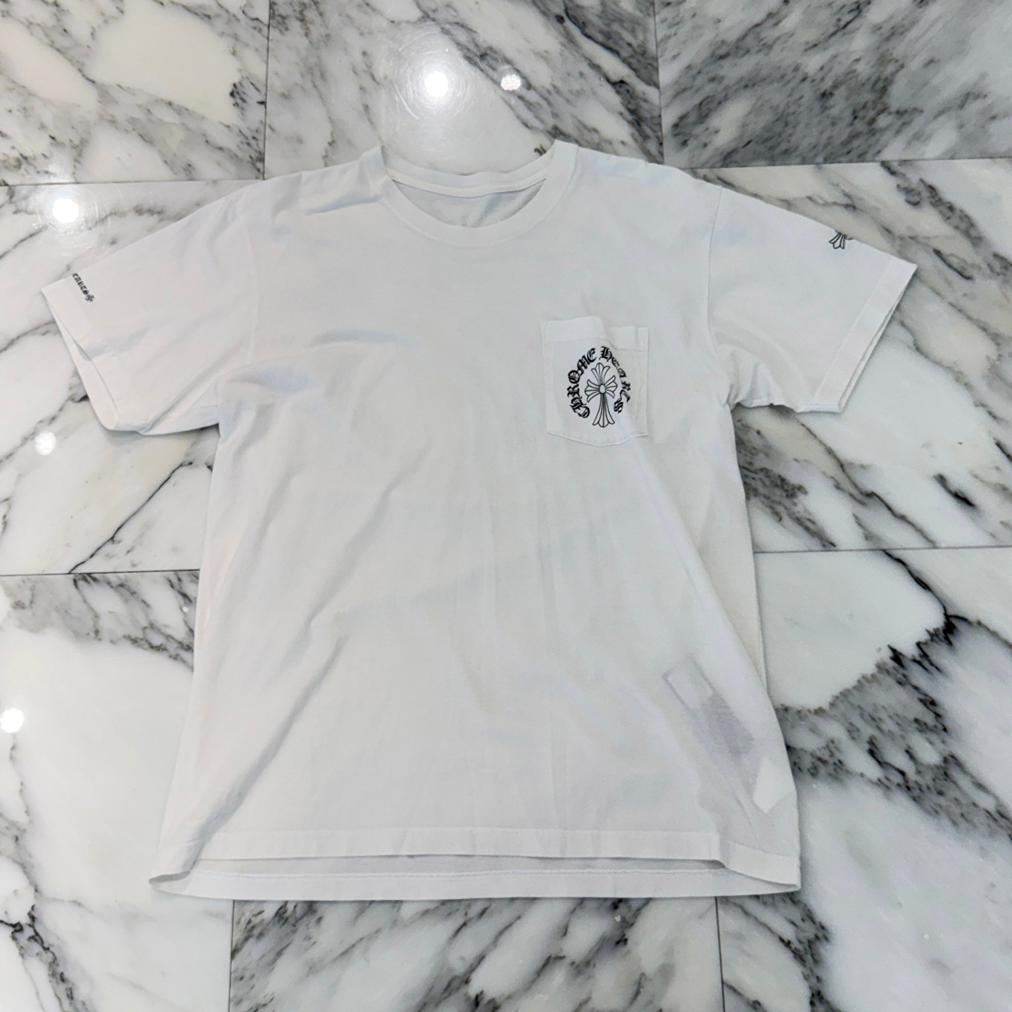 CHROME HEARTS Back Cross Horseshoe Tee Size L クロムハーツ バッククロス ホースシュー Tシャツ サイズL