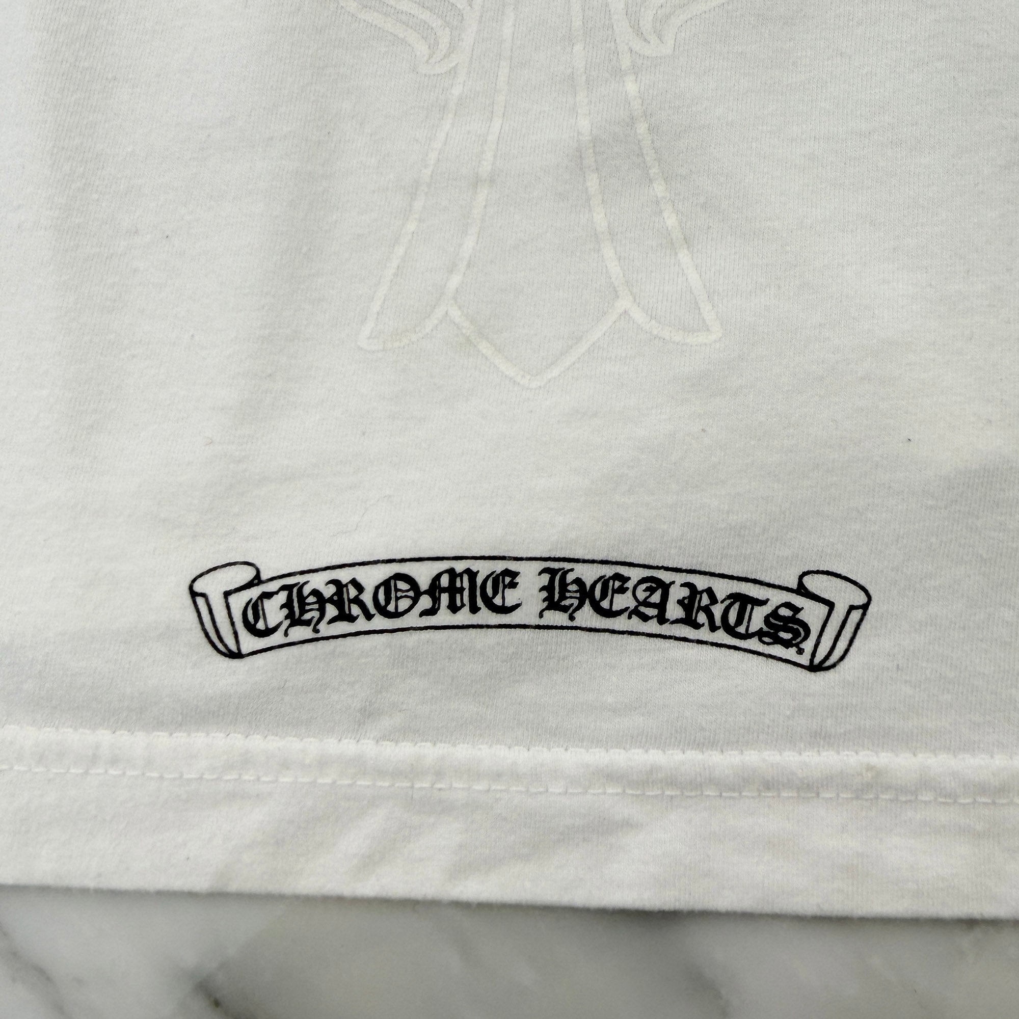 CHROME HEARTS Back Cross Horseshoe Tee Size L クロムハーツ バッククロス ホースシュー Tシャツ サイズL