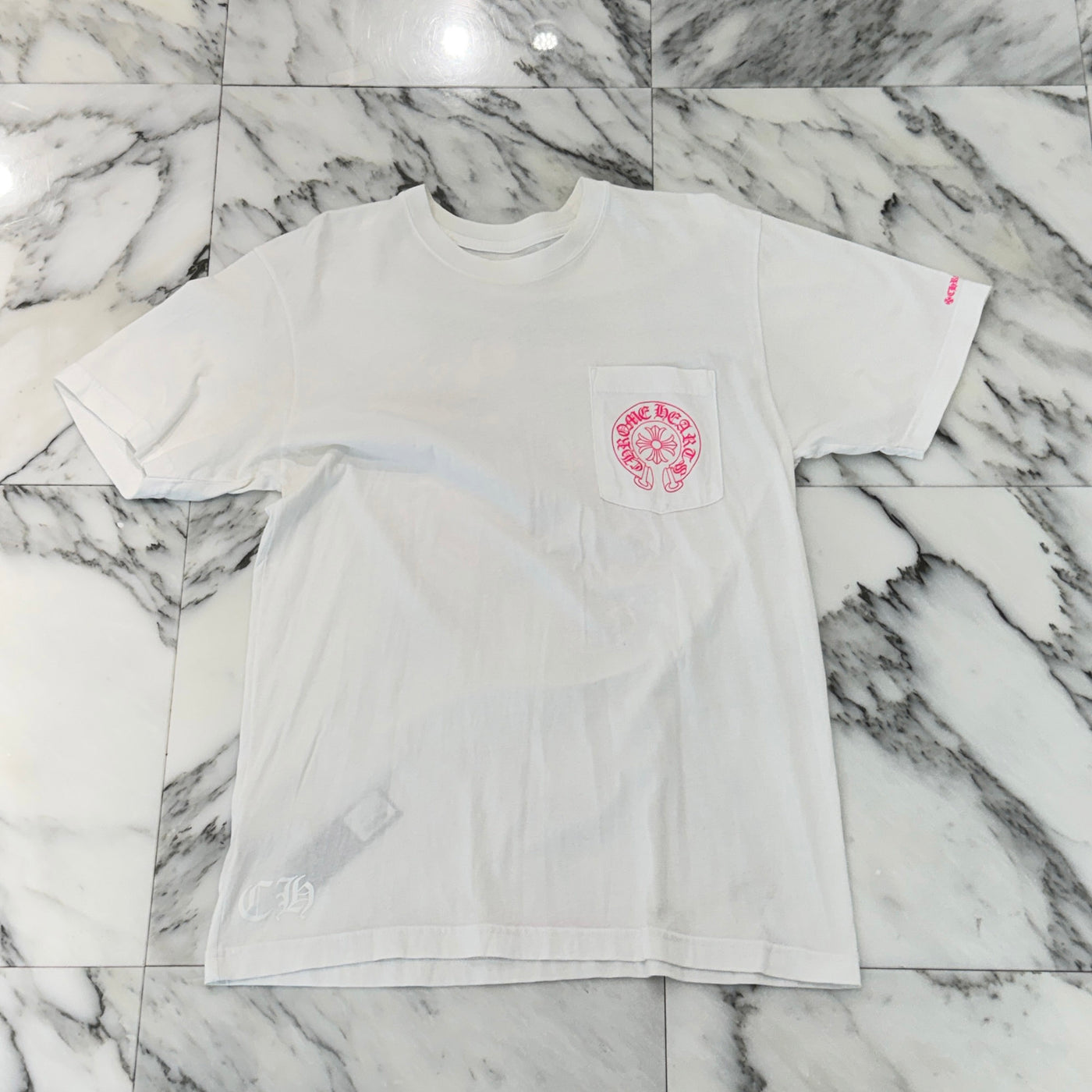 CHROME HEARTS 2025AW Pink Horseshoe Tee Size M クロムハーツ ピンク ホースシュー Tシャツ サイズM