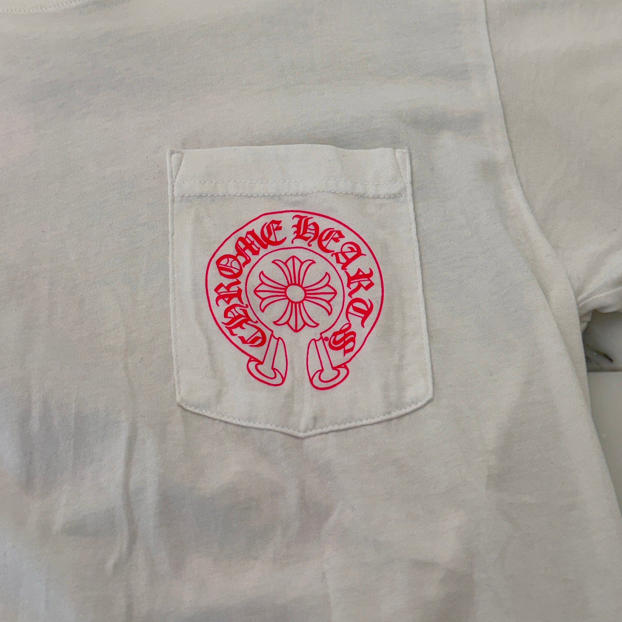 CHROME HEARTS 2025AW Pink Horseshoe Tee Size M クロムハーツ ピンク ホースシュー Tシャツ サイズM