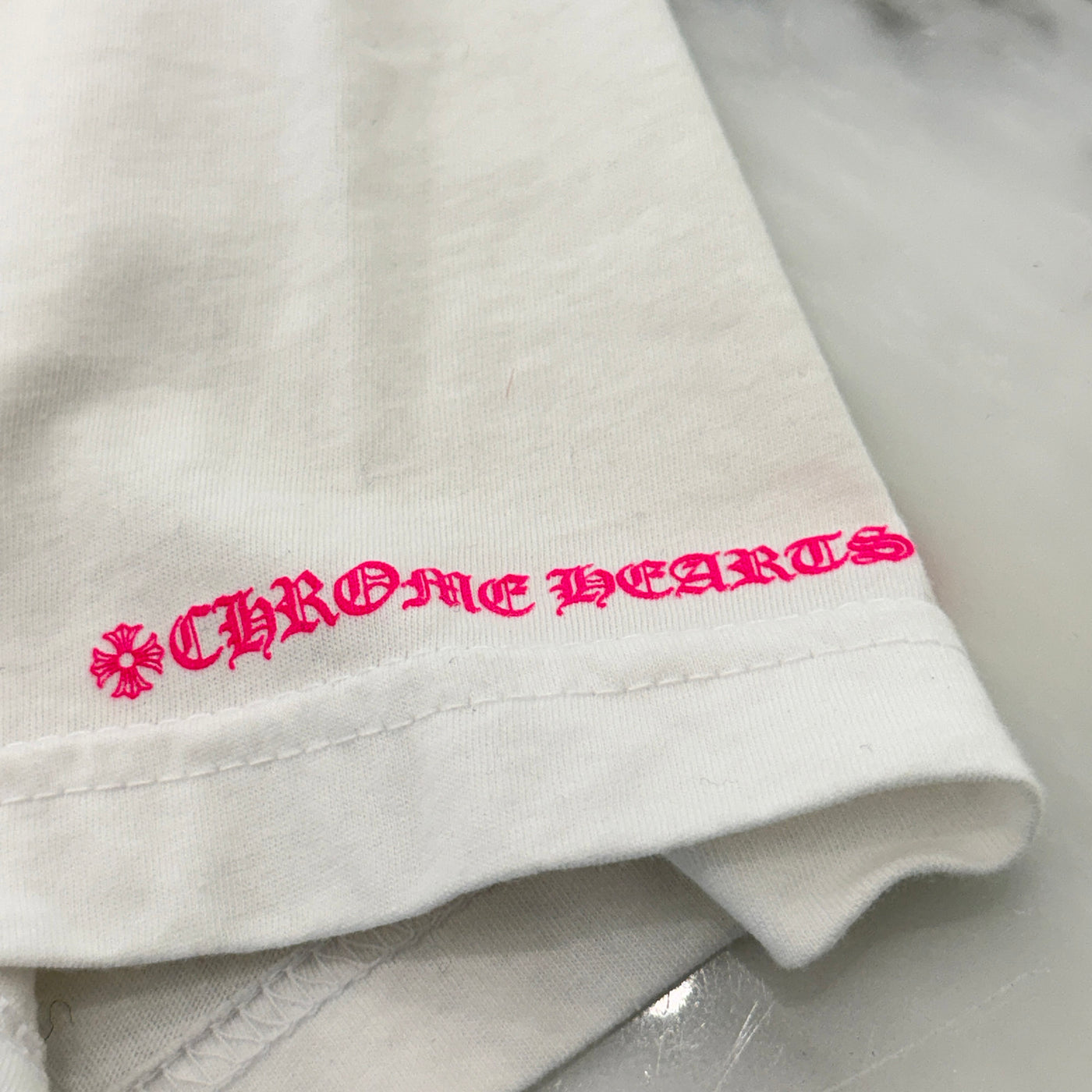 CHROME HEARTS 2025AW Pink Horseshoe Tee Size M クロムハーツ ピンク ホースシュー Tシャツ サイズM