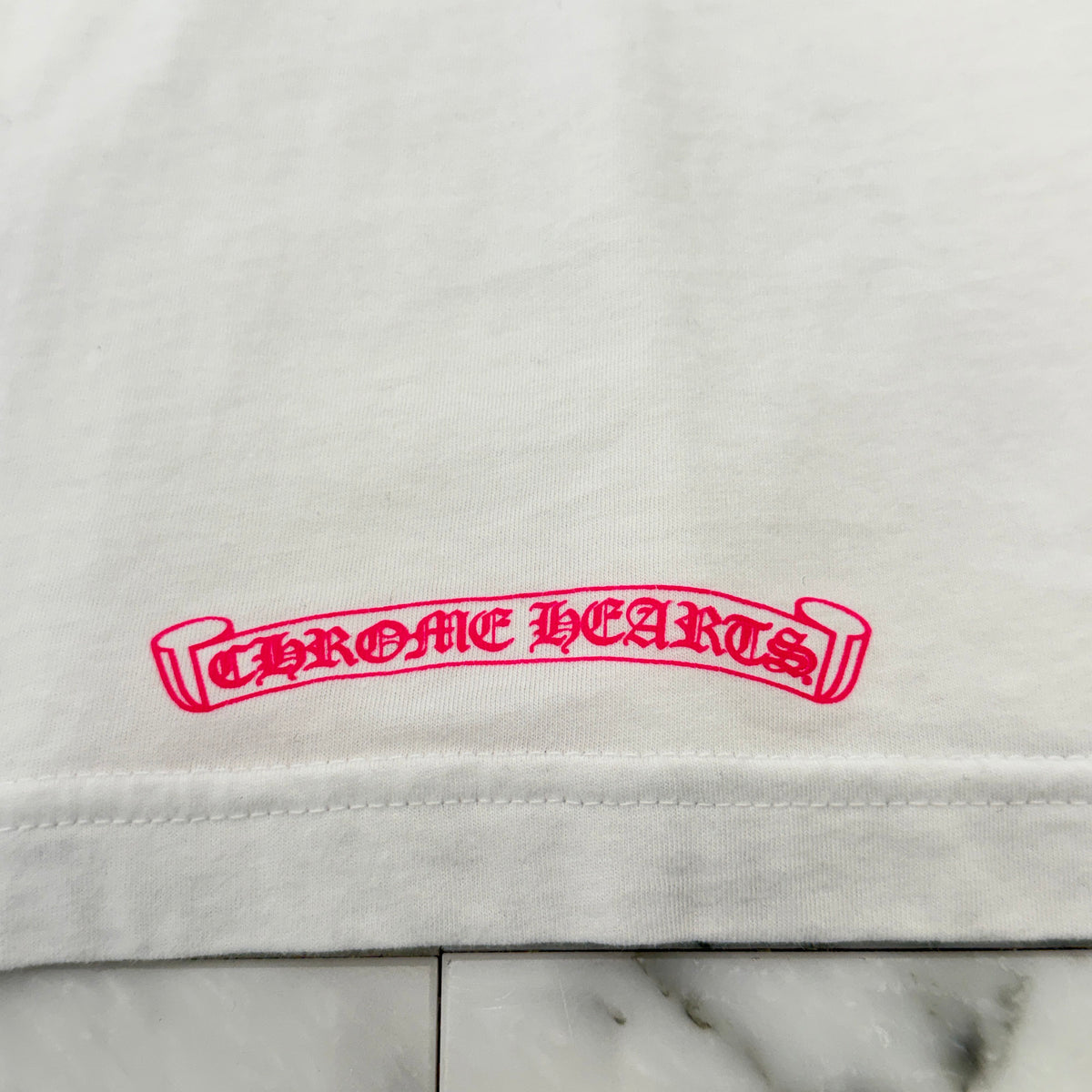 CHROME HEARTS 2025AW Pink Horseshoe Tee Size M クロムハーツ ピンク ホースシュー Tシャツ サイズM