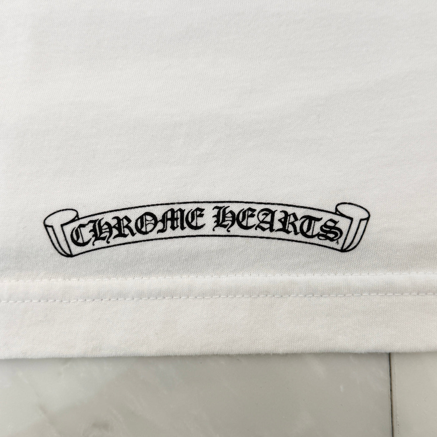 CHROME HEARTS Honolulu Limited Back Scroll Logo Long Sleeve Tee Size XXL クロムハーツ ホノルル限定バックスクロールロゴロングスリーブTシャツ サイズXXL