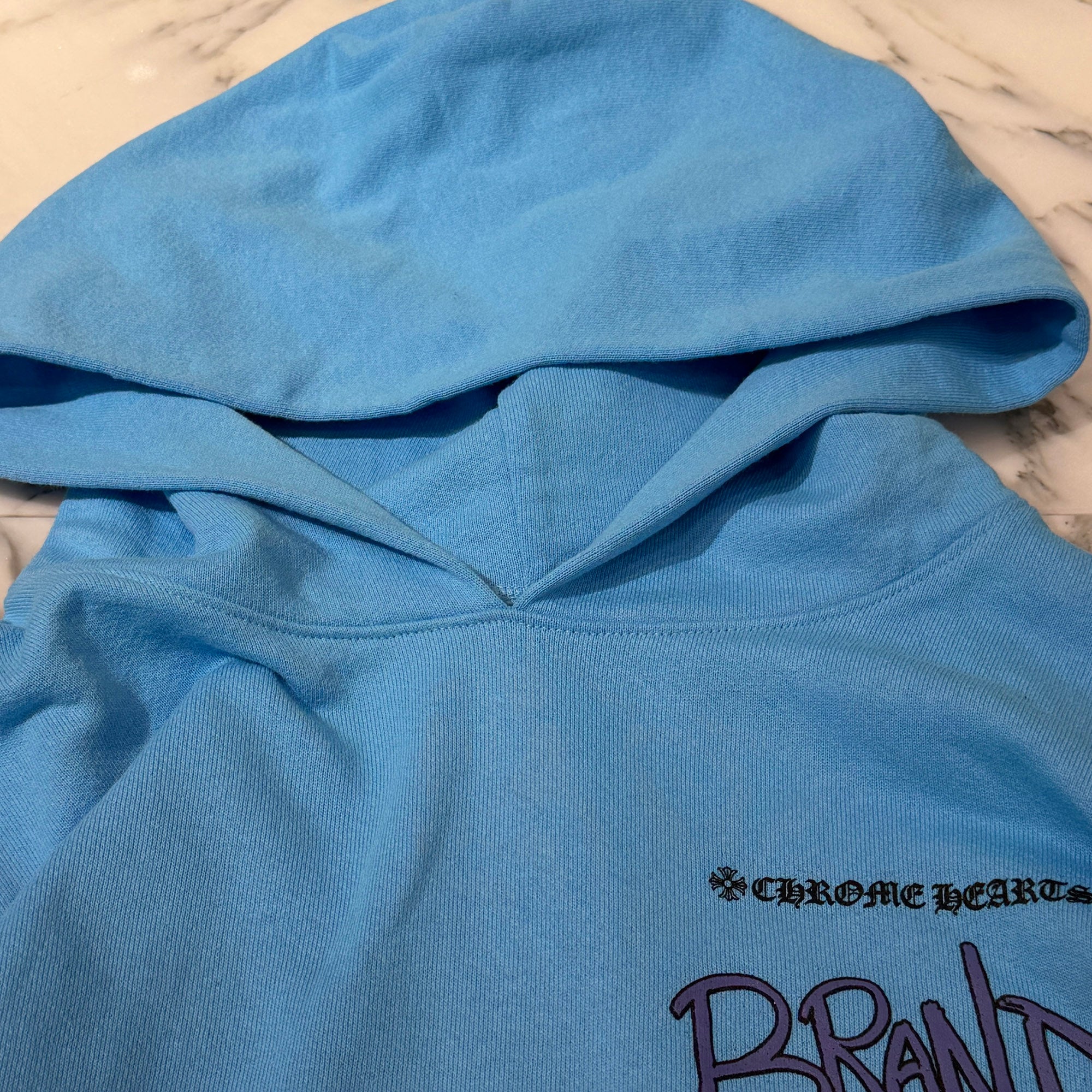 CHROME HEARTS × MATTY BOY 2024SS BRAIN NEW Pullover Hoodie Size XL クロムハーツ×マッティボーイ ブレインニュー プルオーバーフーディ サイズXL