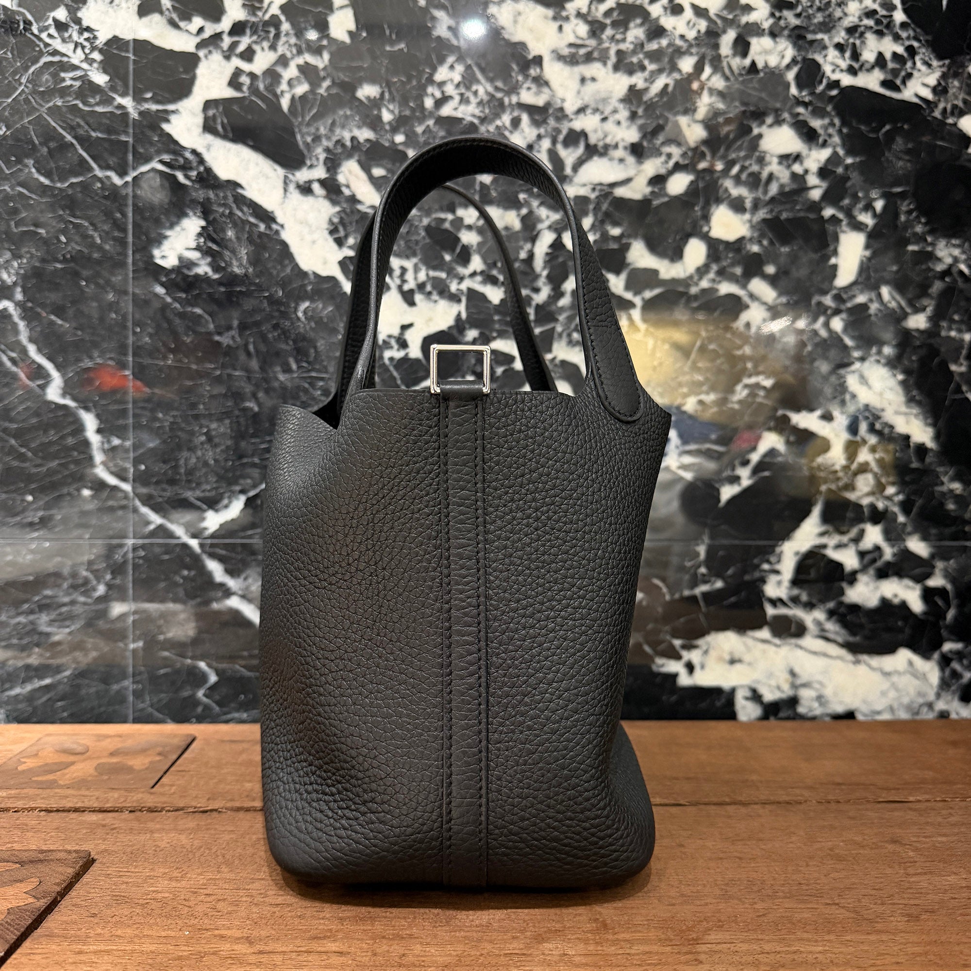 HERMES Picotin Lock PM "NOIR" K刻印 エルメス ピコタンロック PM "ノワール" K刻印