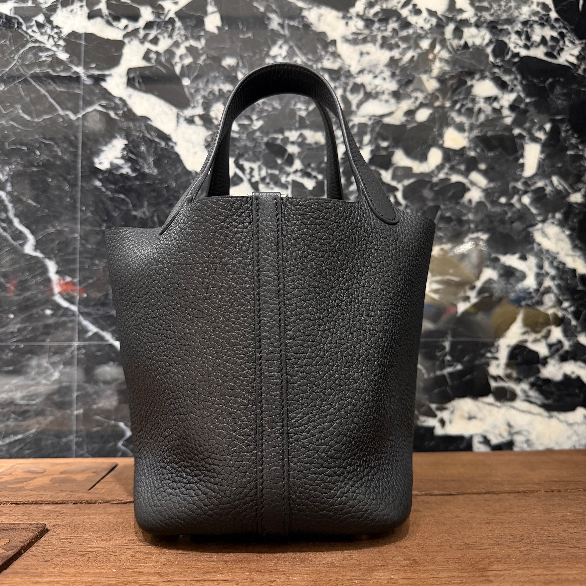 HERMES Picotin Lock PM "NOIR" K刻印 エルメス ピコタンロック PM "ノワール" K刻印
