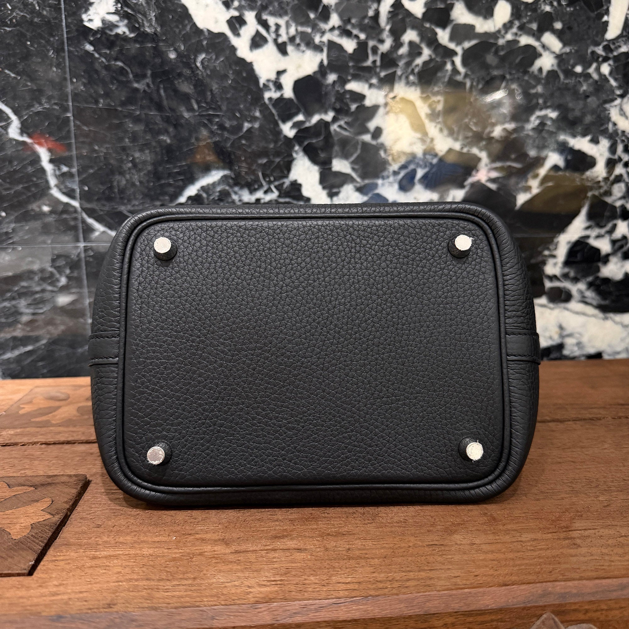 HERMES Picotin Lock PM "NOIR" K刻印 エルメス ピコタンロック PM "ノワール" K刻印
