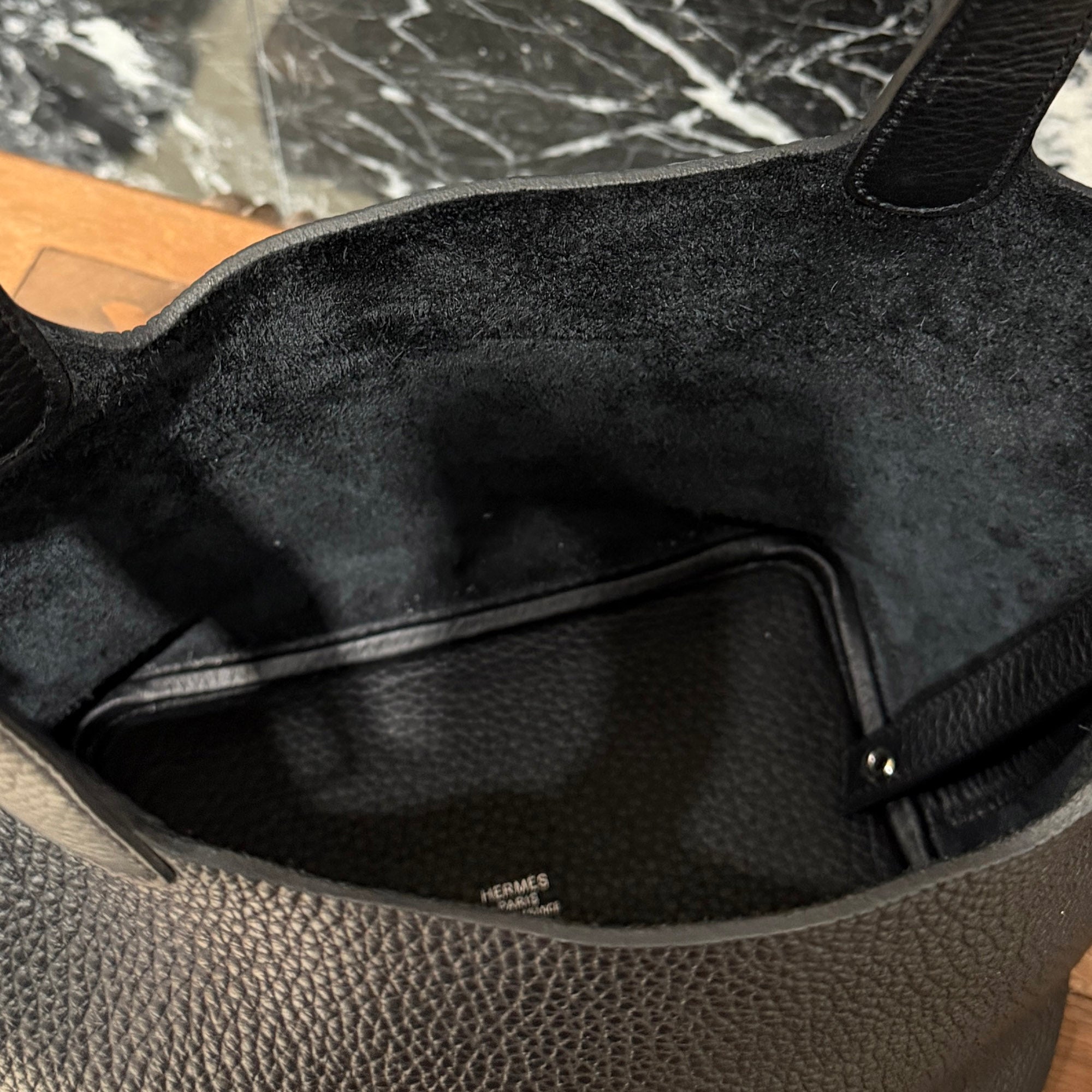 HERMES Picotin Lock PM "NOIR" K刻印 エルメス ピコタンロック PM "ノワール" K刻印