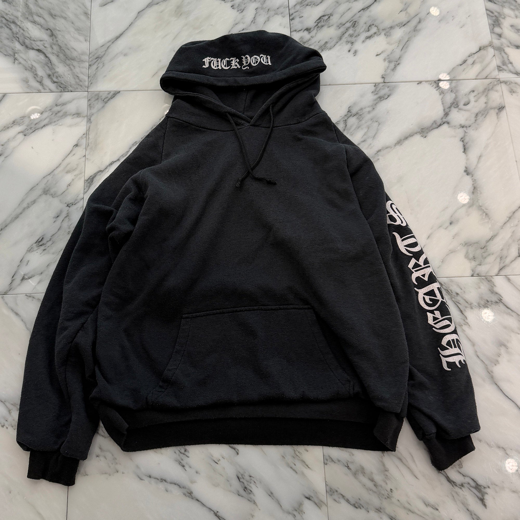 CHROME HEARTS FUCK YOU Horseshoe Pullover Hoodie Size L クロムハーツ ファックユー ホースシュー プルオーバーフーディ サイズL