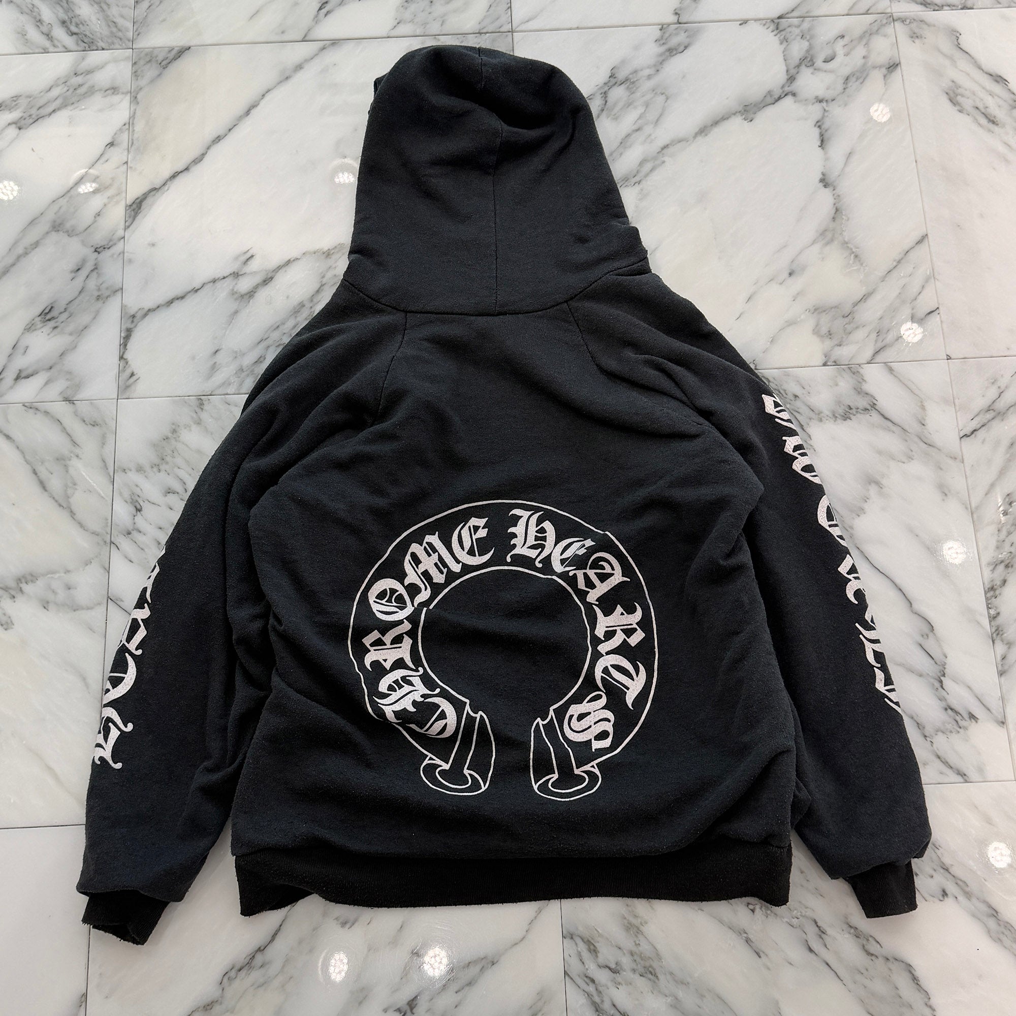 CHROME HEARTS FUCK YOU Horseshoe Pullover Hoodie Size L クロムハーツ ファックユー ホースシュー プルオーバーフーディ サイズL