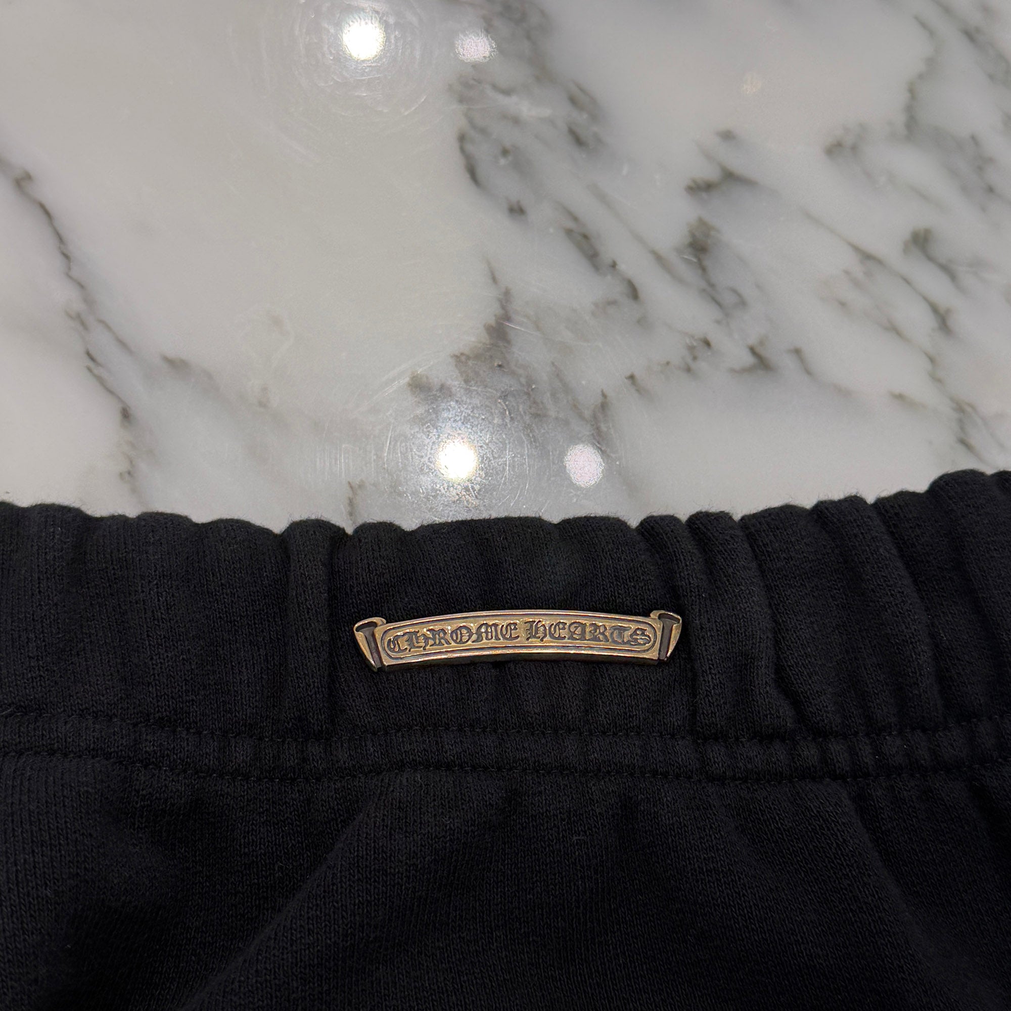 CHROME HEARTS Y NOT King Taco 3 Cemetery Cross Sweat Shorts Size S クロムハーツ ワイノット キングタコ 3セメタリークロス スウェットショーツ ショートパンツ サイズS