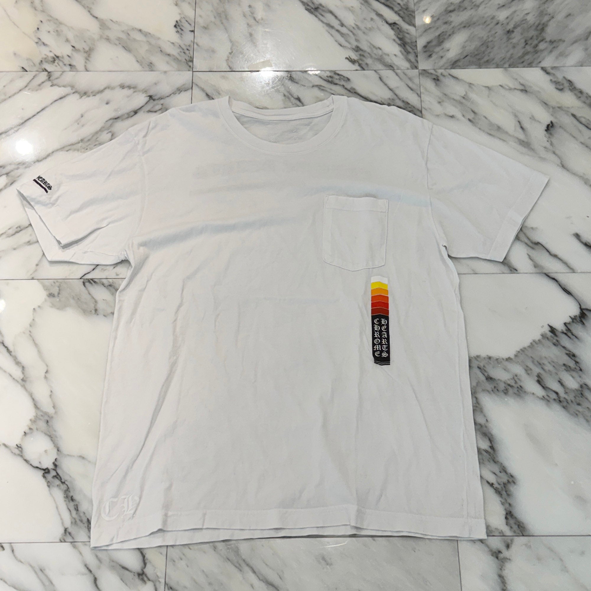 CHROME HEARTS Neon Bar Logo Tee Size XL クロムハーツ ネオンバー ロゴ Tシャツ サイズXL