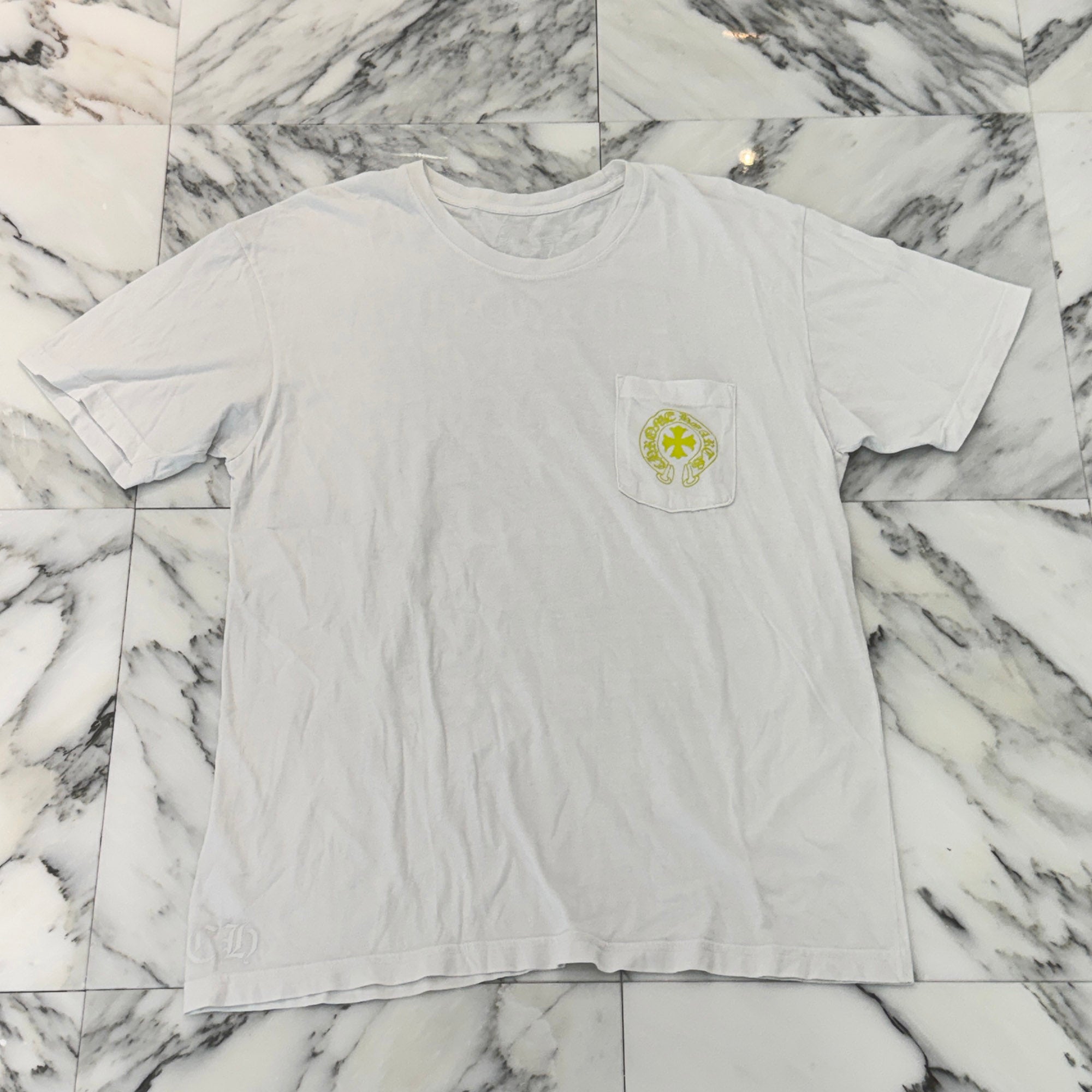 CHROME HEARTS Made In Hollywood Vertical Logo Tee Size XL クロムハーツ メイドインハリウッド ヴァーティカルロゴ Tシャツ サイズXL