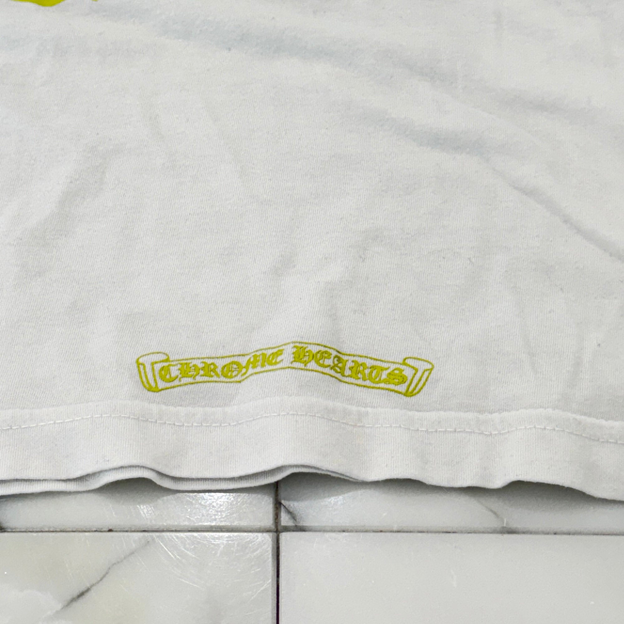 CHROME HEARTS Made In Hollywood Vertical Logo Tee Size XL クロムハーツ メイドインハリウッド ヴァーティカルロゴ Tシャツ サイズXL