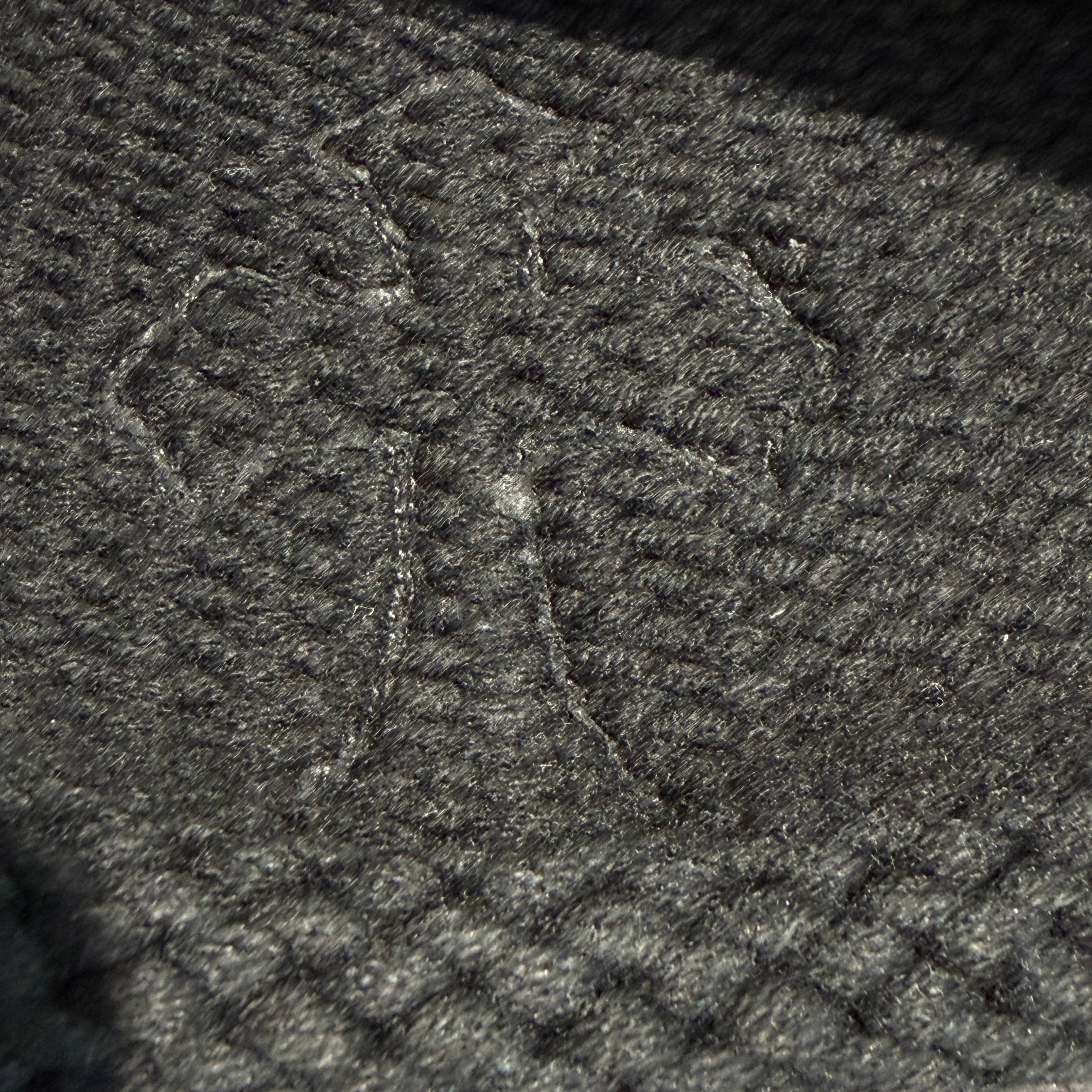 CHROME HEARTS Cashmere Leather 1 Cross Patch Beanie クロムハーツ カシミヤ レザー 1クロスパッチ ビーニー