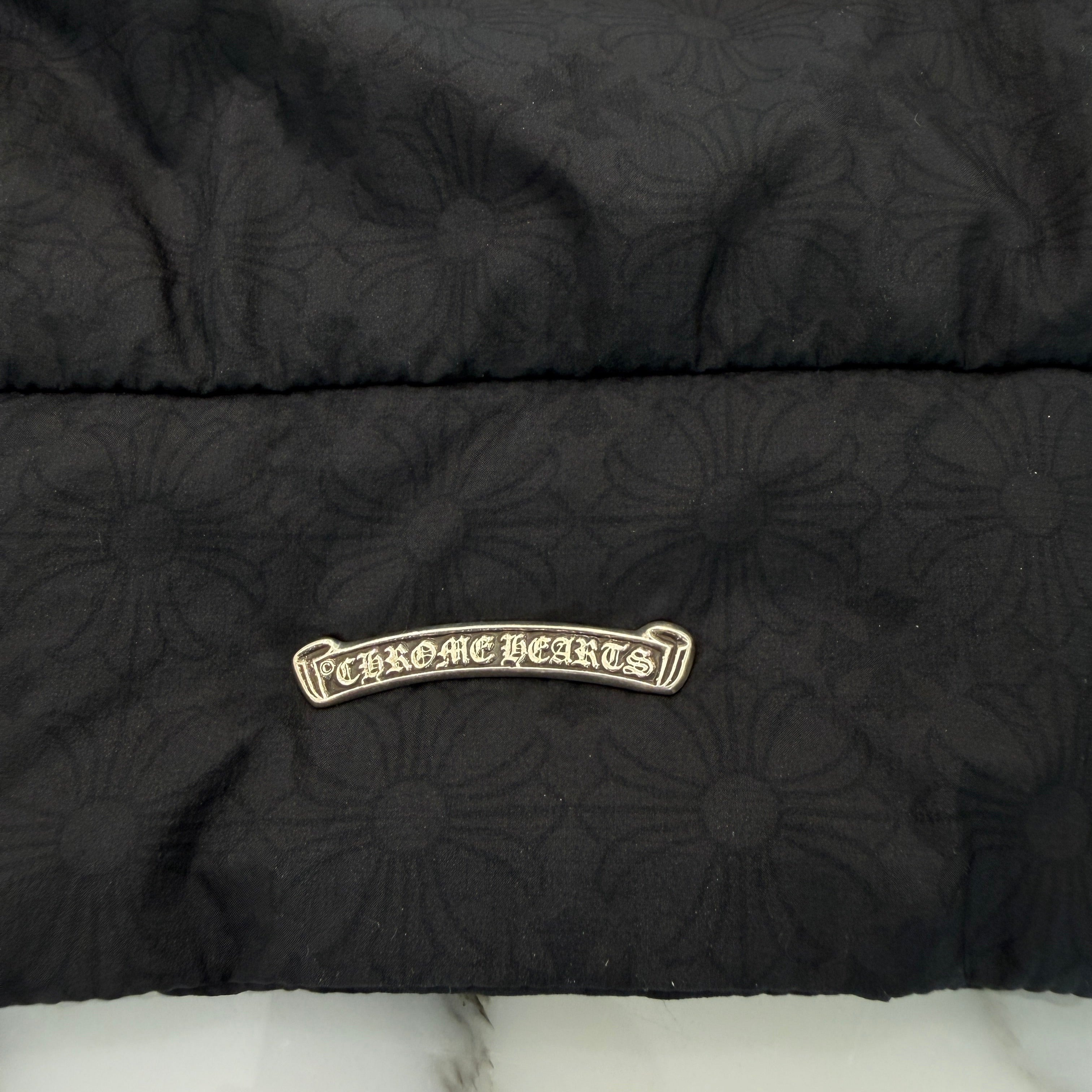 CHROME HEARTS CH Logo Embroidery U Match Point Nylon Jacket Size S クロムハーツ CHロゴ刺繍 Uマッチポイント ナイロンジャケット サイズS