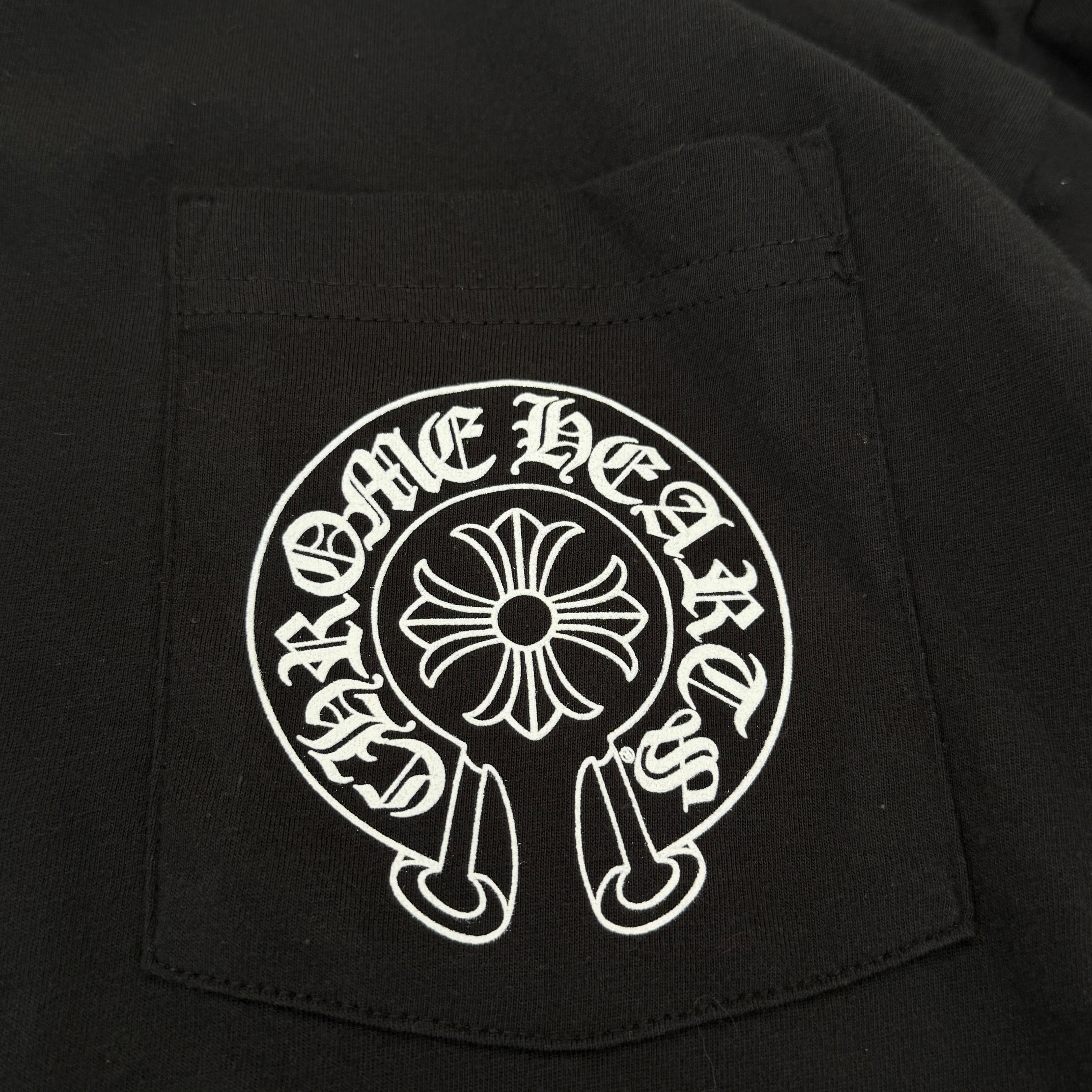 CHROME HEARTS London Limited Floral Cross Horseshoe Long Sleeve Tee XL クロムハーツ ロンドン限定 フローラルクロス ホースシュー ロングスリーブ Tシャツ サイズXL