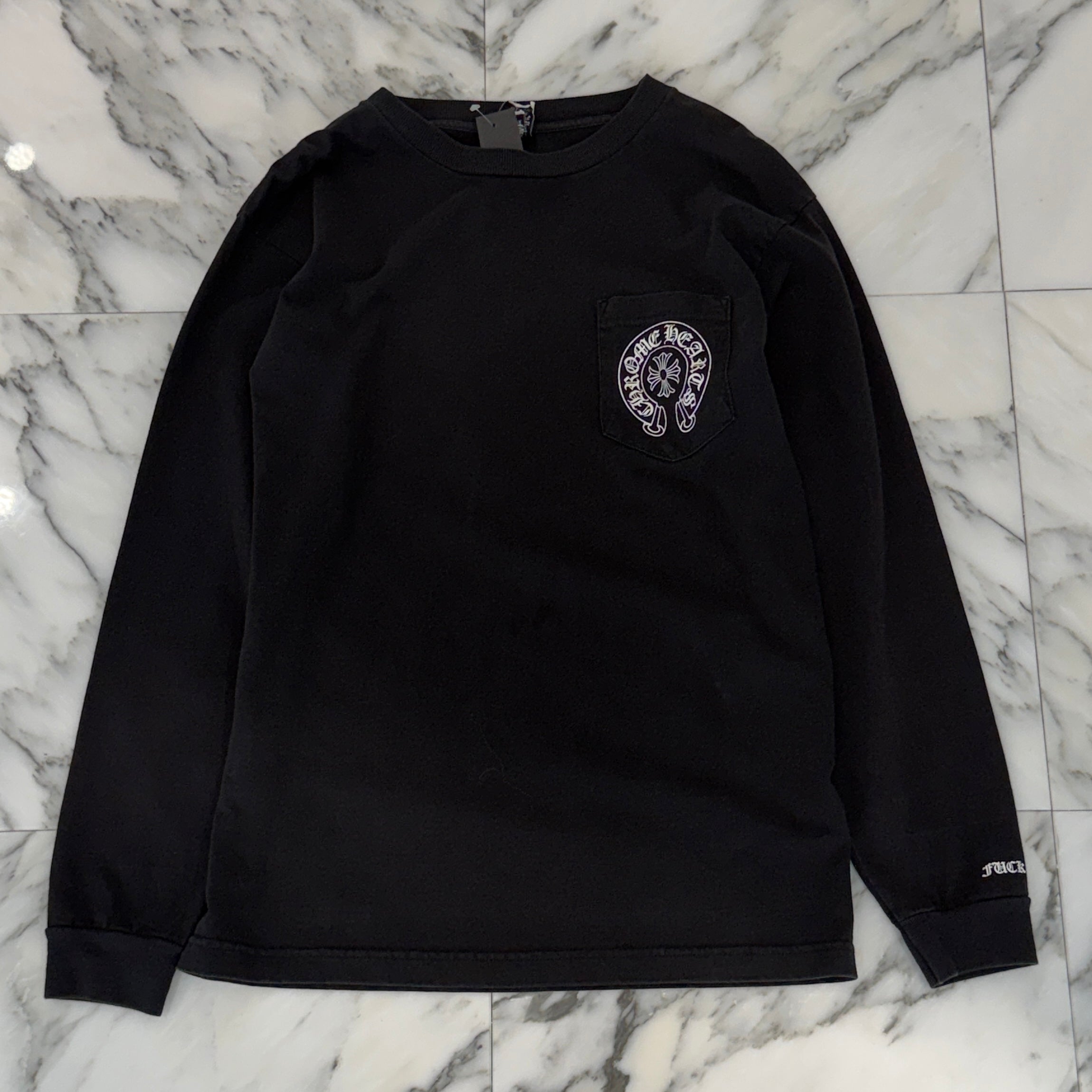 CHROME HEARTS Las Vegas Limited Horseshoe Long Sleeve Tee Size M クロムハーツ ラスベガス限定 ホースシュー ロングスリーブ Tシャツ サイズM