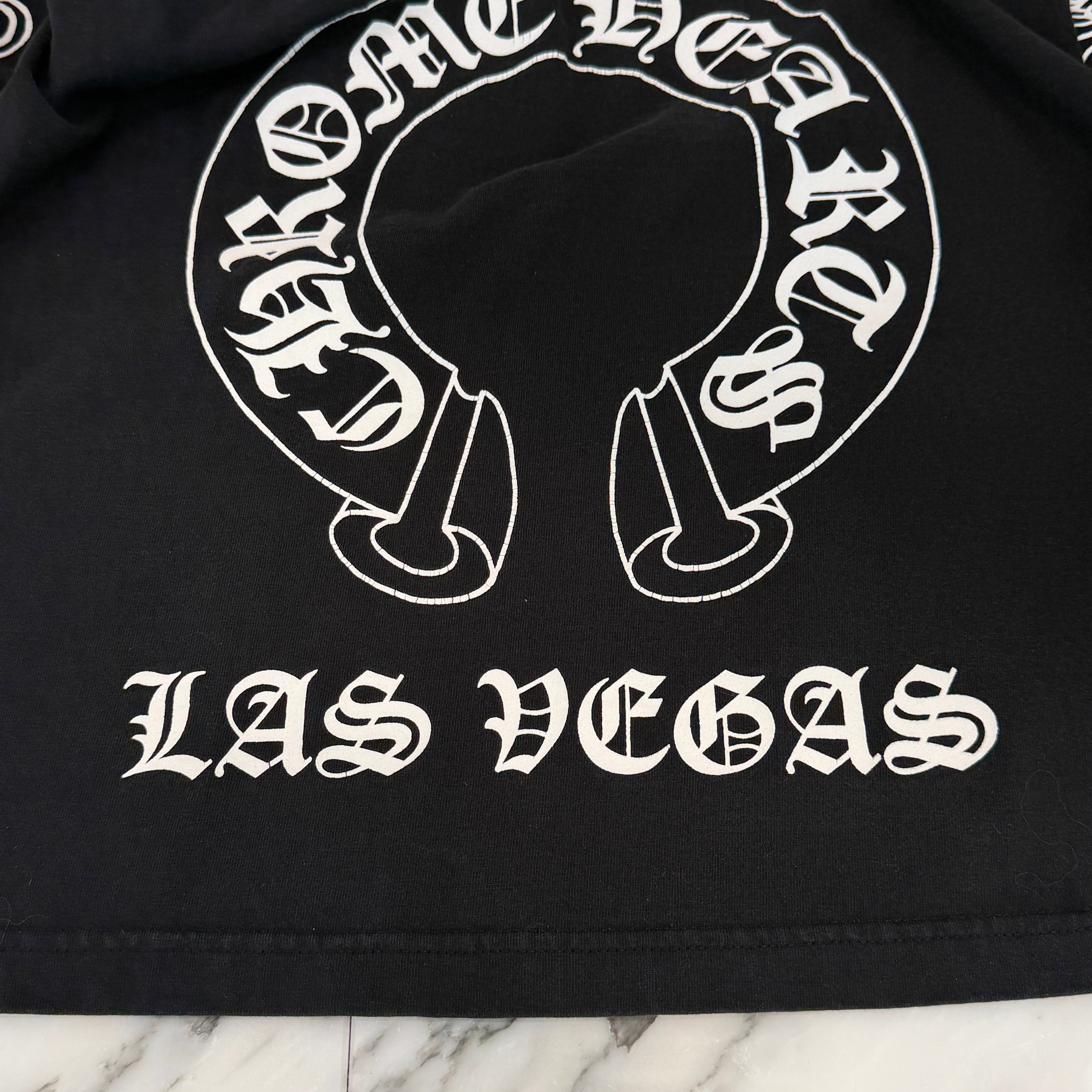 CHROME HEARTS Las Vegas Limited Horseshoe Long Sleeve Tee Size M クロムハーツ ラスベガス限定 ホースシュー ロングスリーブ Tシャツ サイズM
