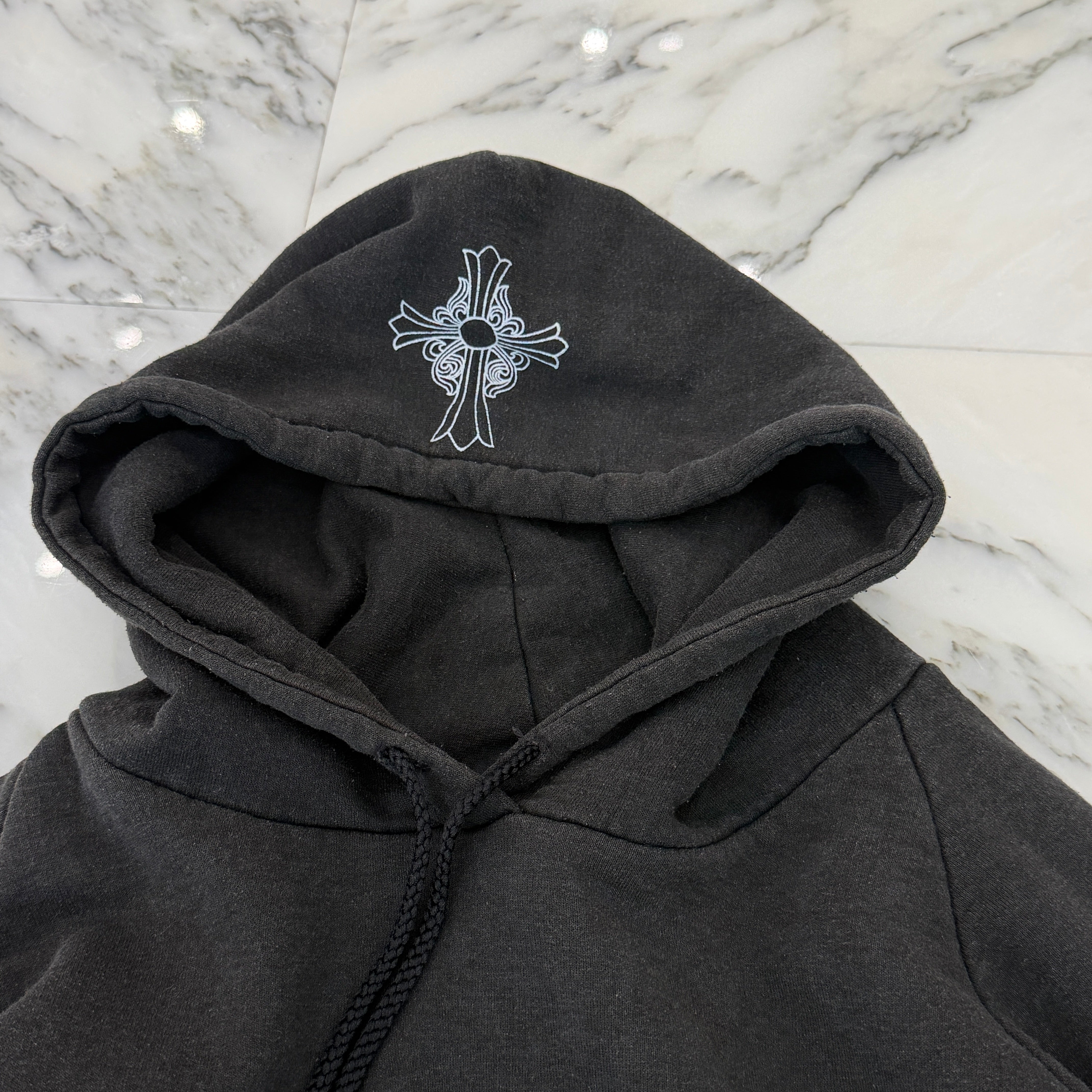 CHROME HEARTS Horseshoe Pullover Hoodie Size L クロムハーツ ホースシュー プルオーバーフーディ サイズL