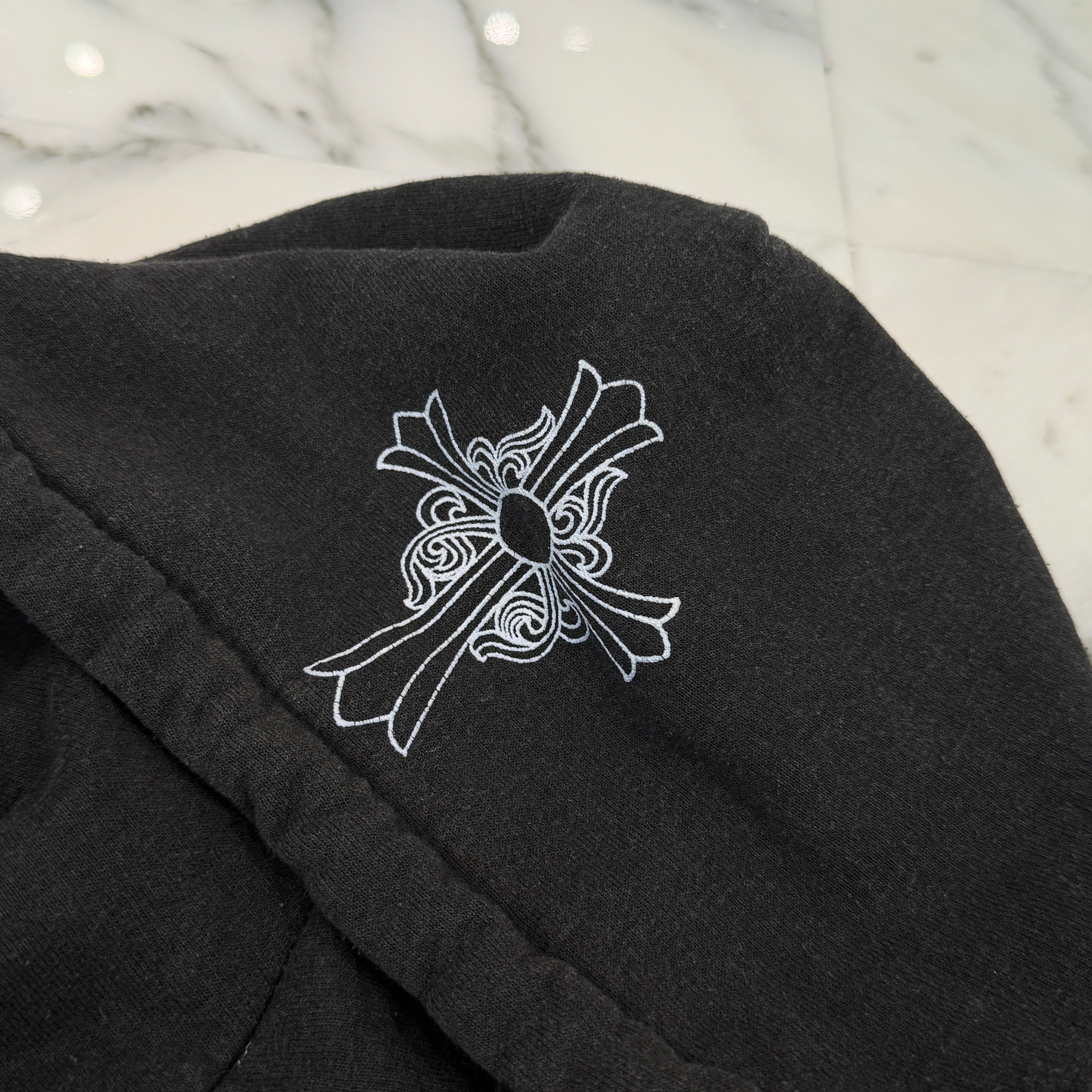 CHROME HEARTS Horseshoe Pullover Hoodie Size L クロムハーツ ホースシュー プルオーバーフーディ サイズL