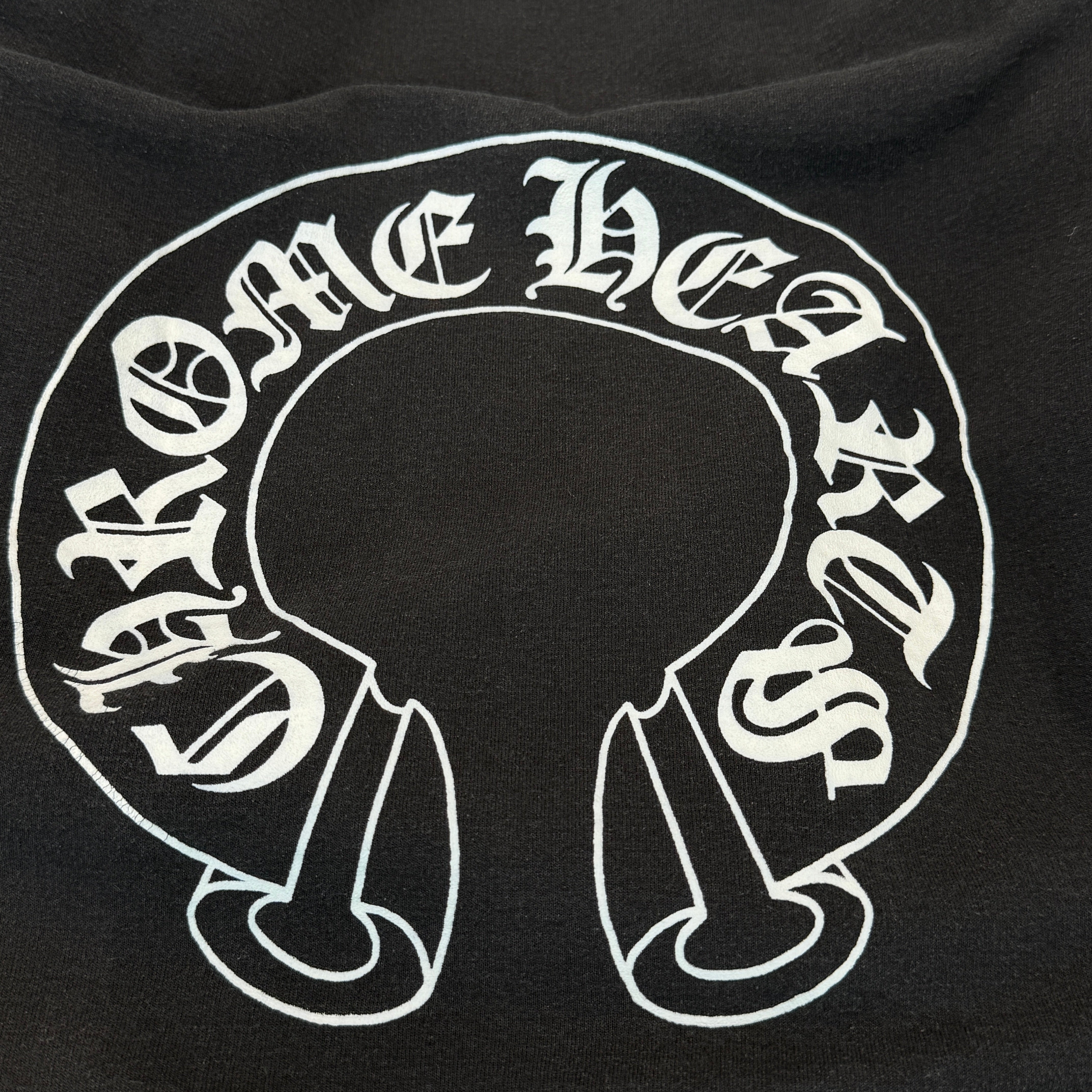 CHROME HEARTS Horseshoe Pullover Hoodie Size L クロムハーツ ホースシュー プルオーバーフーディ サイズL