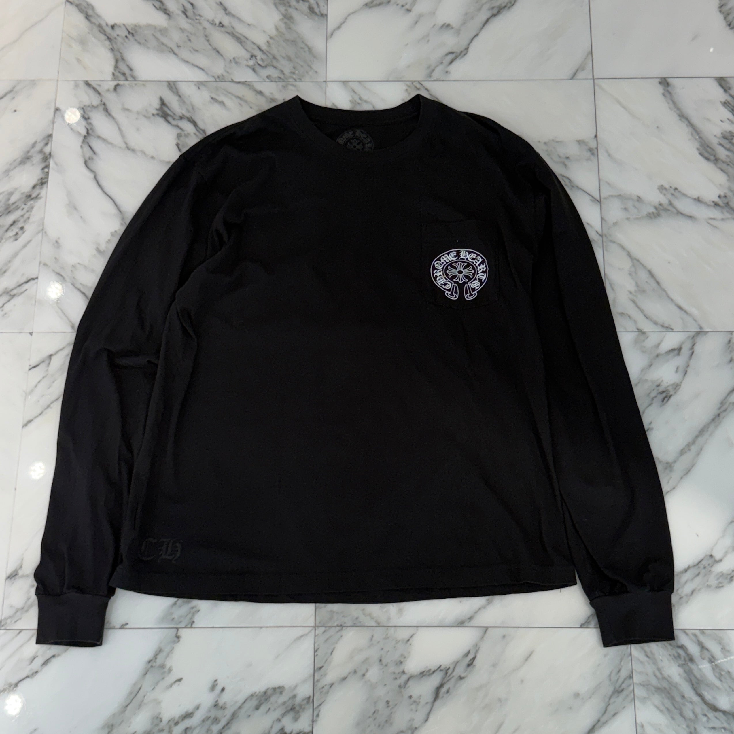 CHROME HEARTS MIAMI Limited Horseshoe Long Sleeve Tee Size XL クロムハーツ マイアミ限定 ホースシューロングスリーブTシャツ サイズXL