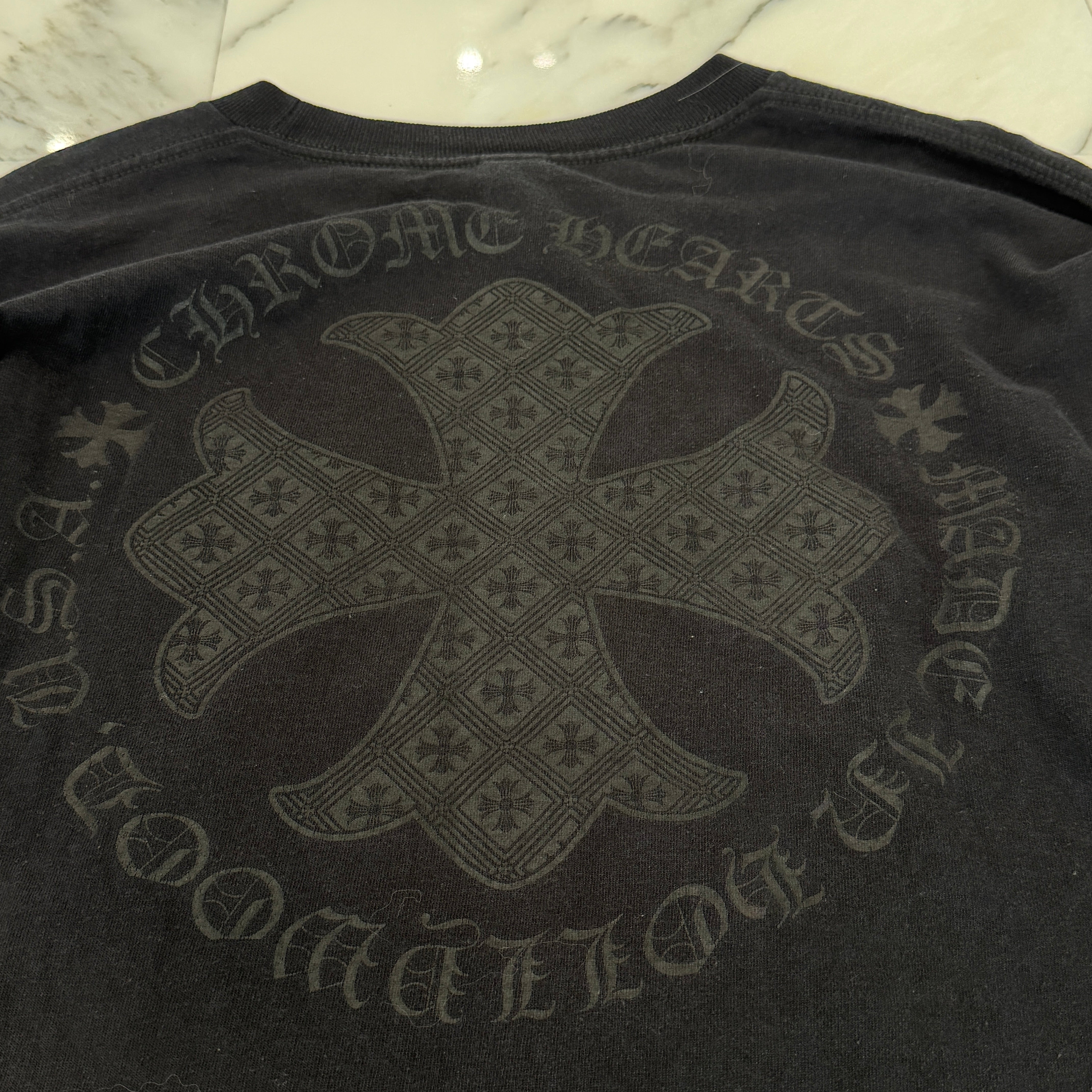CHROME HEARTS Made In Hollywood CH Plus Long Sleeve Tee Size L クロムハーツ メイドインハリウッド CHプラス ロングスリーブTシャツ サイズL