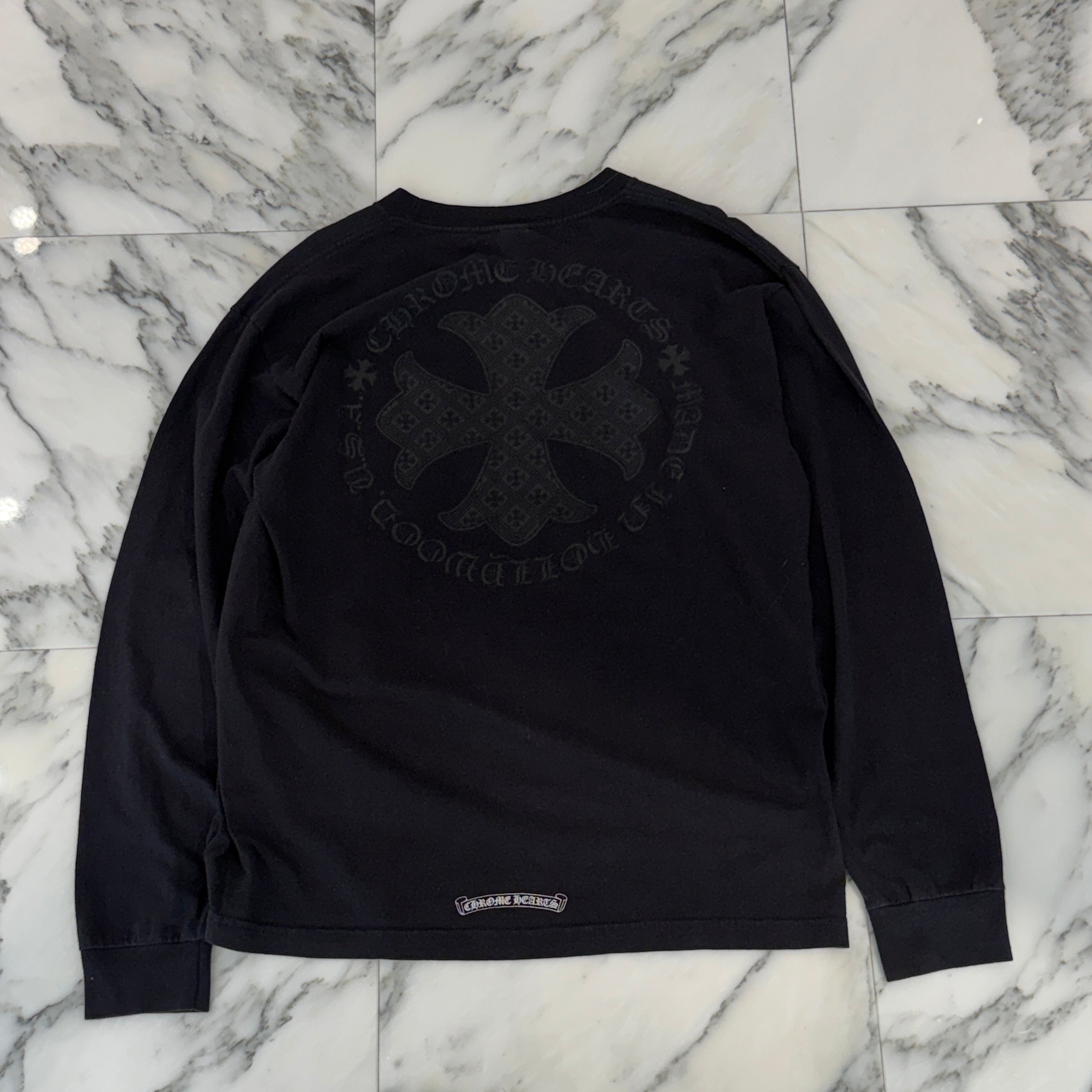 CHROME HEARTS Made In Hollywood CH Plus Long Sleeve Tee Size L クロムハーツ メイドインハリウッド CHプラス ロングスリーブTシャツ サイズL