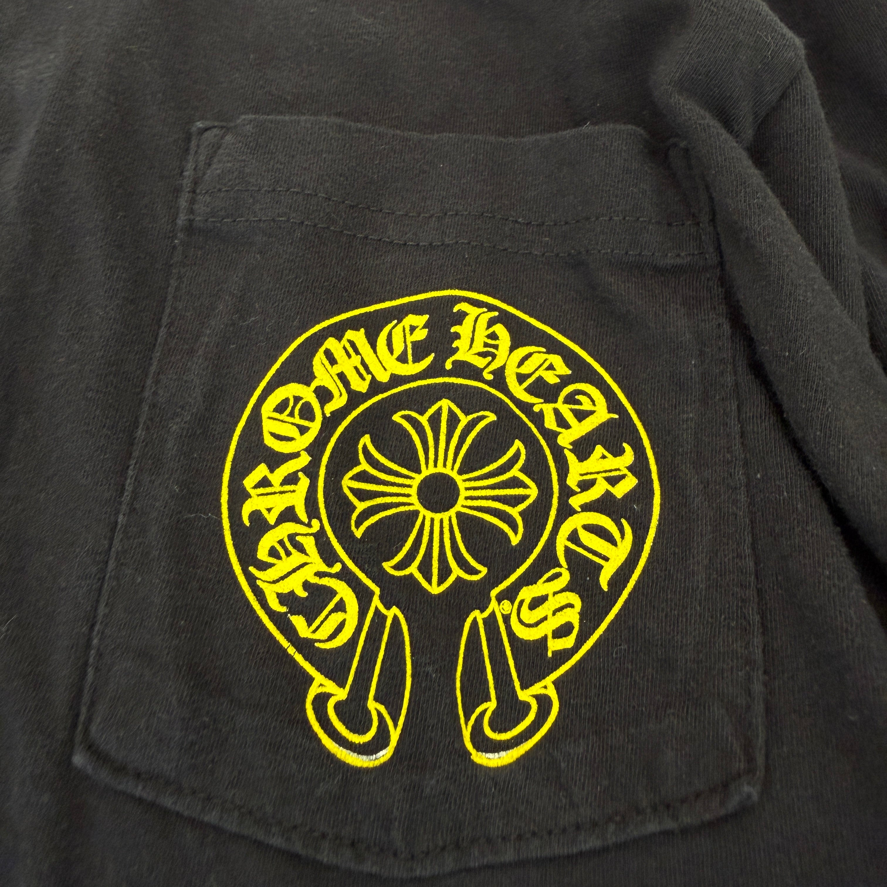 CHROME HEARTS STAFF Horseshoe Long Sleeve Tee Size S クロムハーツ スタッフ ホースシュー ロングスリーブTシャツ サイズS