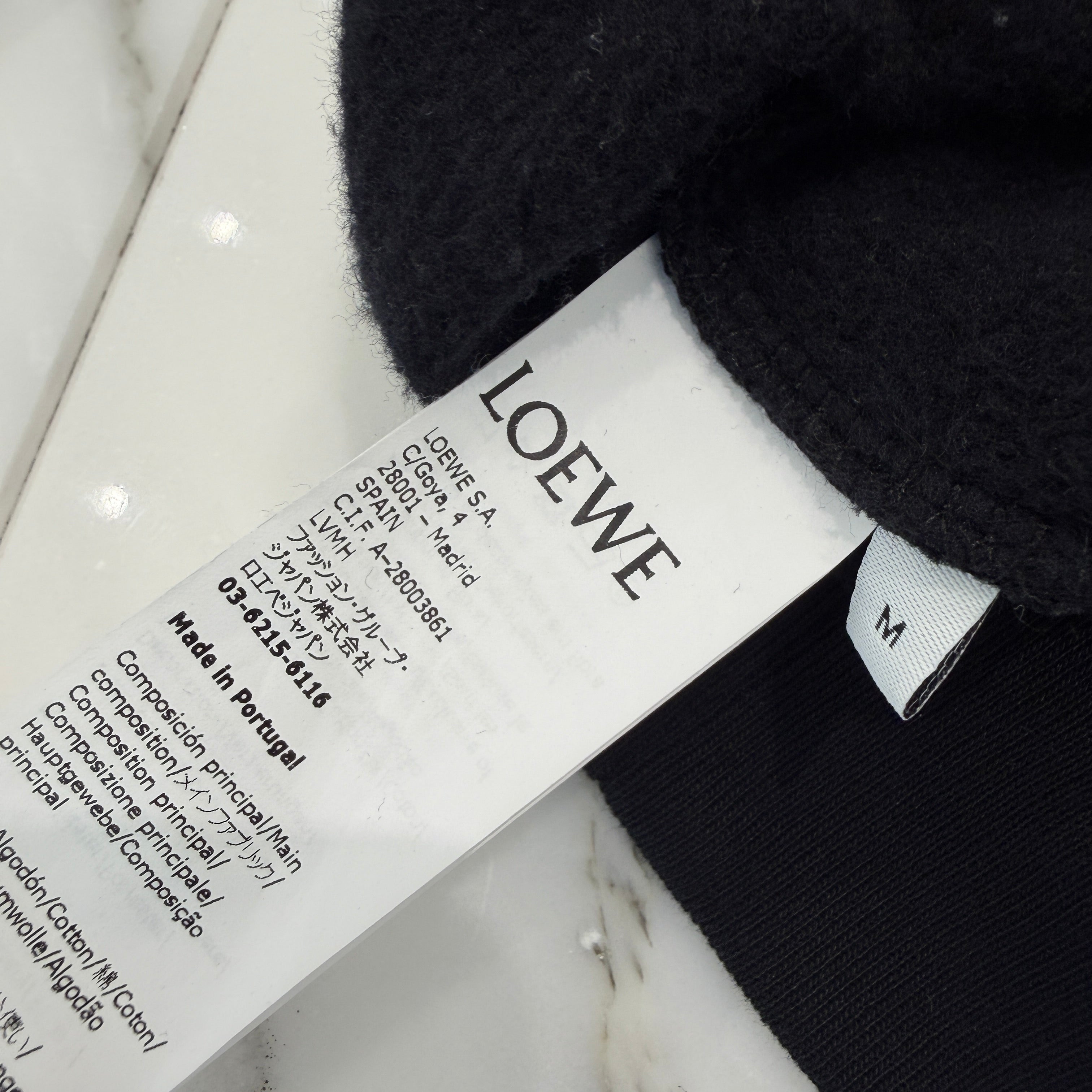 LOEWE×Studio Ghibli 2022SS Susuwatari Anagram Logo Pullover Hoodie S928Y25J02 Size M ロエベ × スタジオジブリ ススワタリ アナグラム ロゴ プルオーバーフーディ サイズM