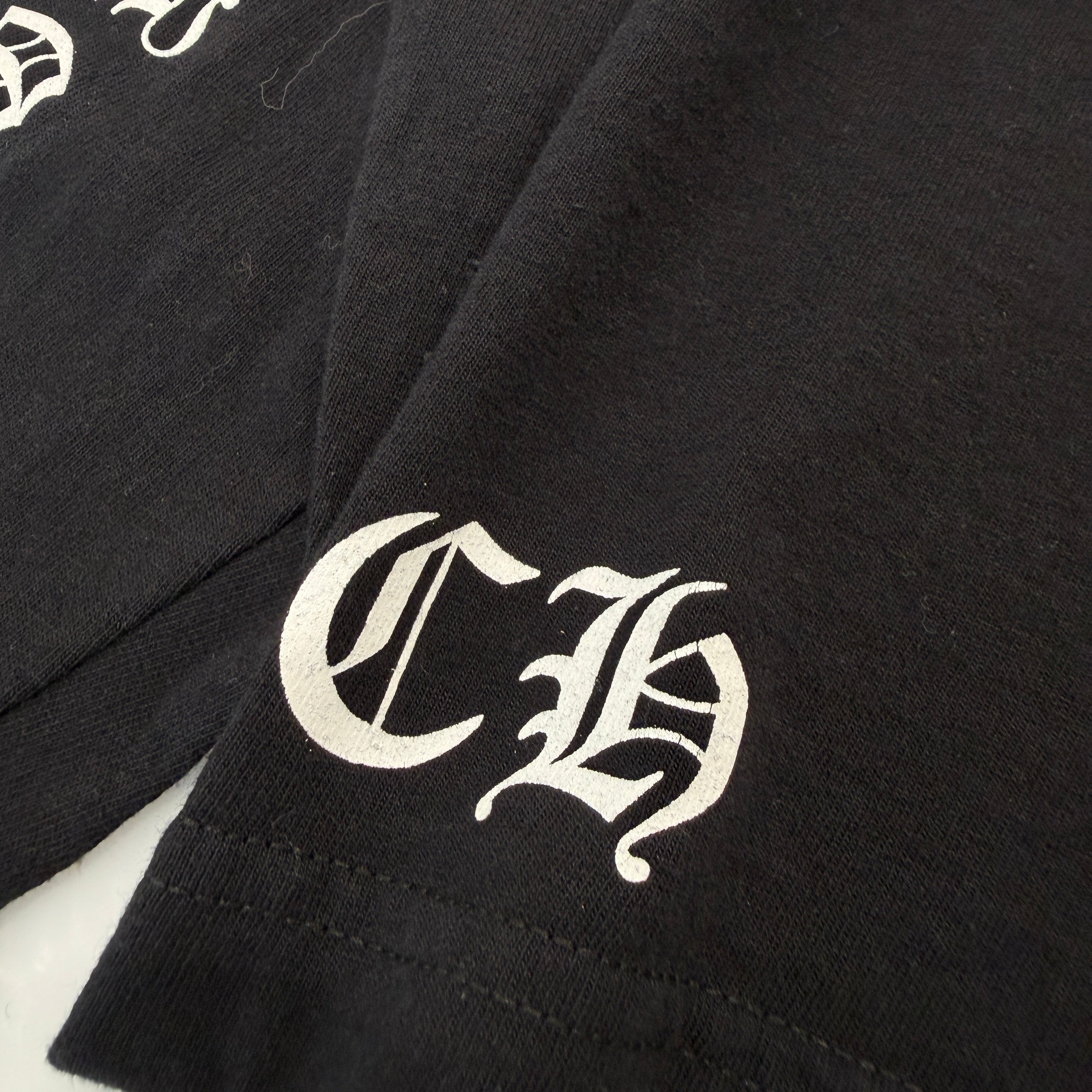 CHROME HEARTS NEW YORK Limited Back CH Plus Print Long Sleeve Tee Size L クロムハーツ ニューヨーク限定 バック CHプラス プリント ロングスリーブTシャツ サイズL