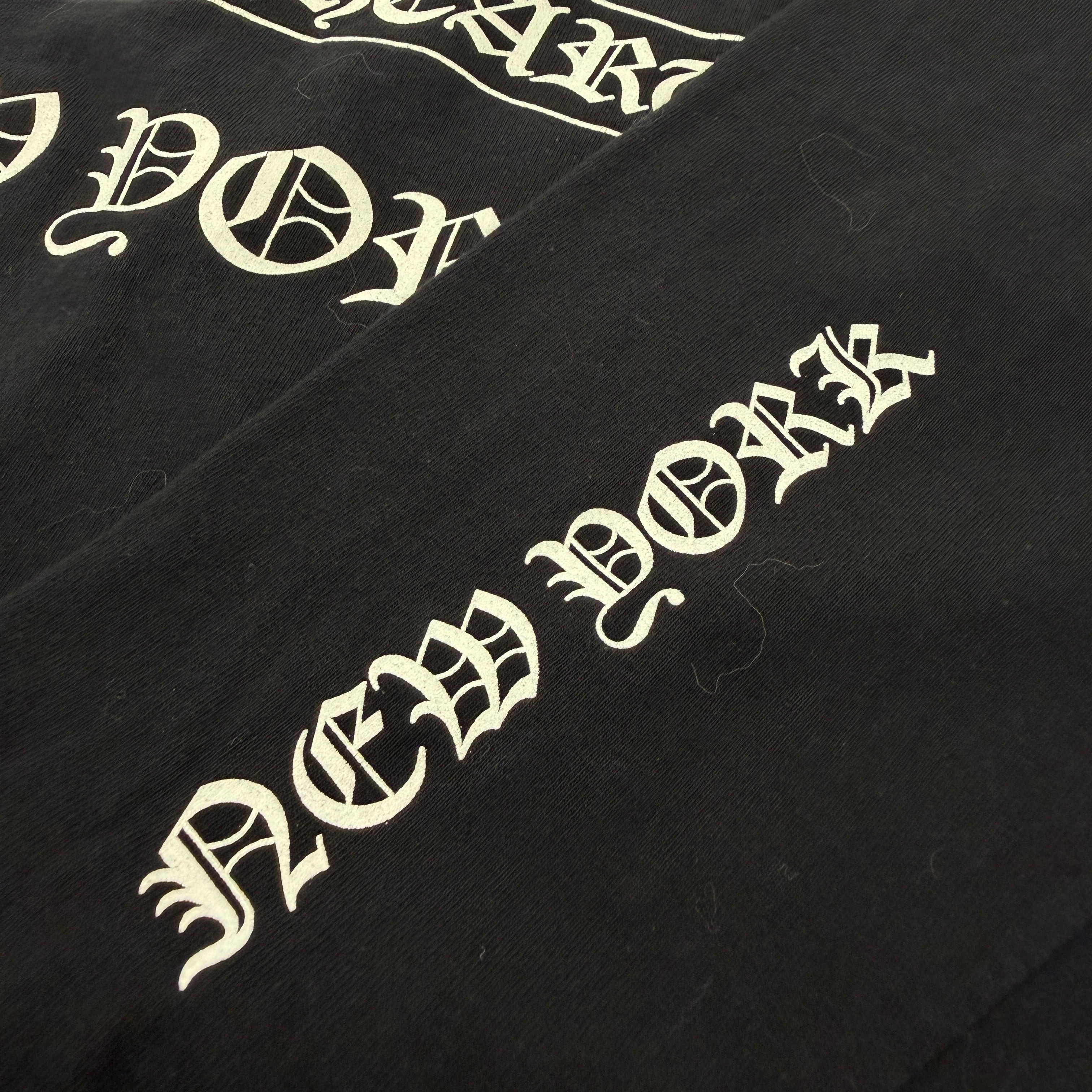 CHROME HEARTS NEW YORK Limited Back CH Plus Print Long Sleeve Tee Size L クロムハーツ ニューヨーク限定 バック CHプラス プリント ロングスリーブTシャツ サイズL
