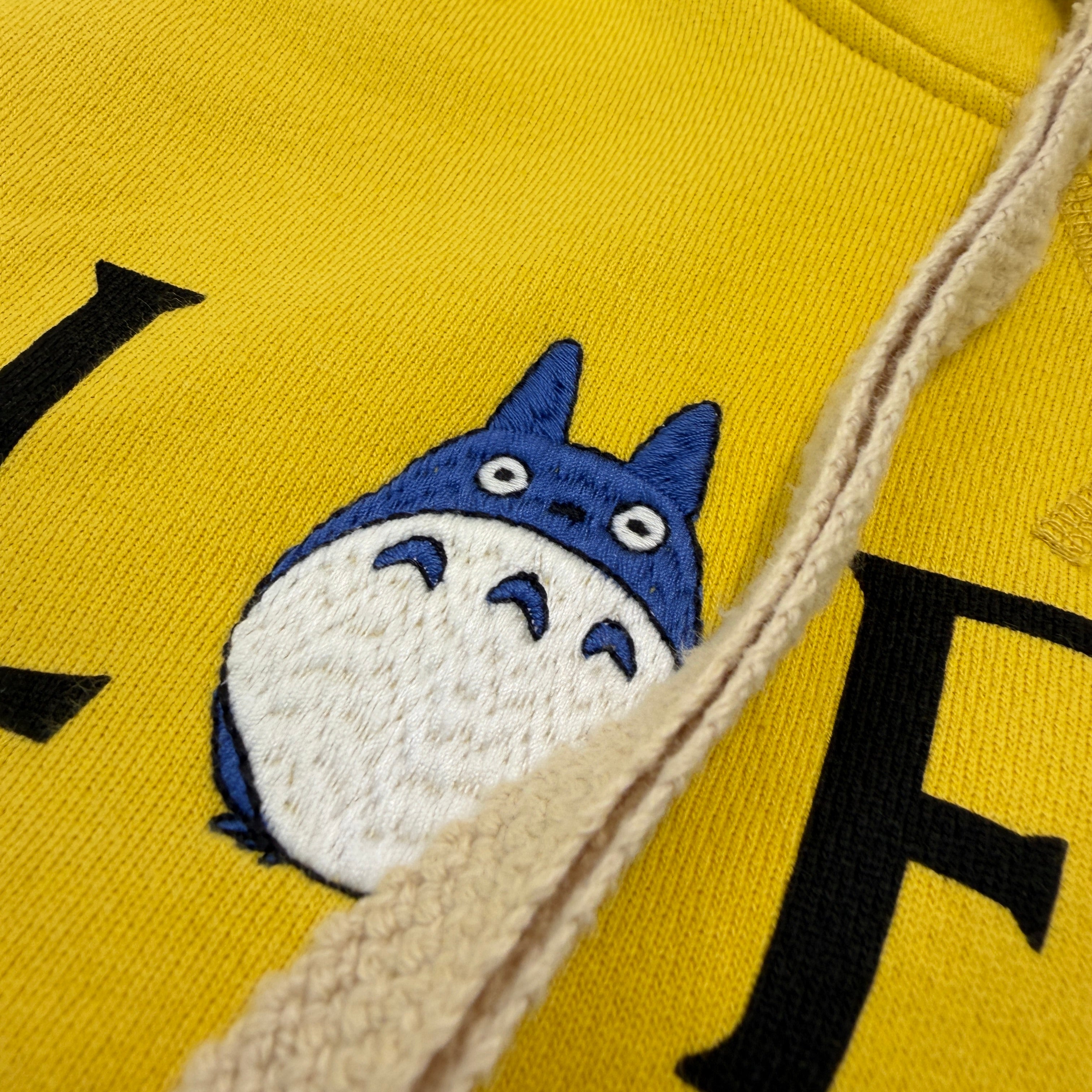 LOEWE × Studio Ghibli Totoro 2021SS My Neighbor Totoro Embroidery Pullover Hoodie H848341X04 Size L ロエベ × スタジオジブリ となりのトトロ 刺繡 プルオーバーフーディ サイズL