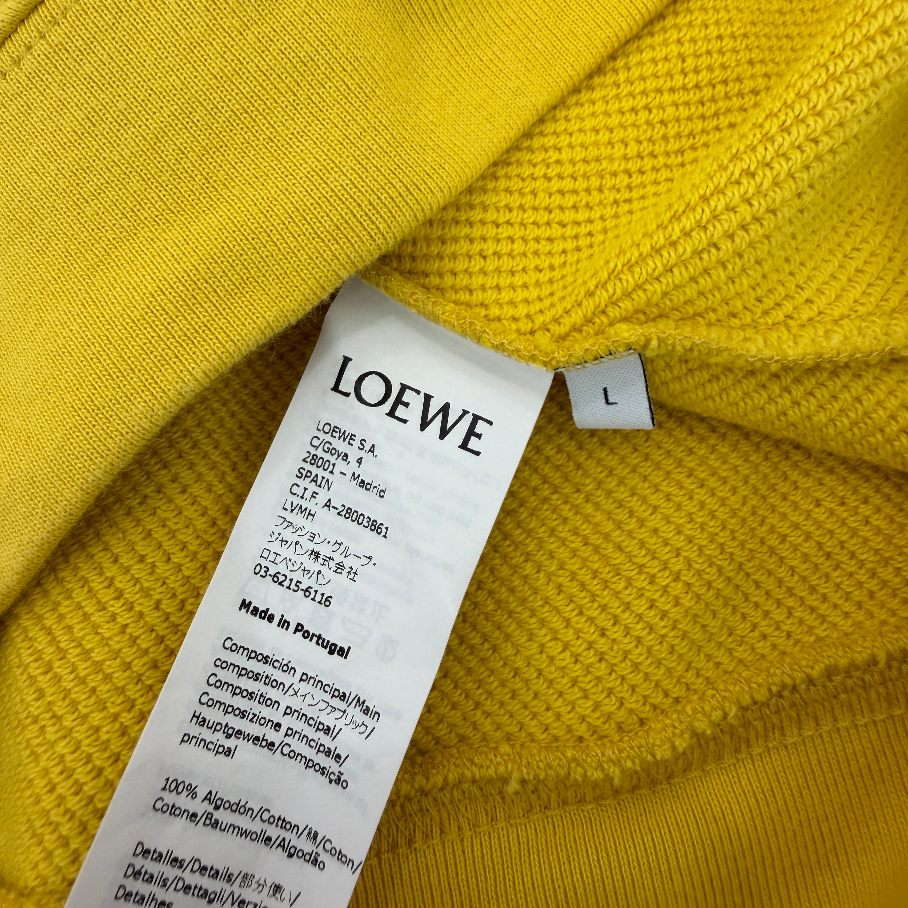 LOEWE × Studio Ghibli Totoro 2021SS My Neighbor Totoro Embroidery Pullover Hoodie H848341X04 Size L ロエベ × スタジオジブリ となりのトトロ 刺繡 プルオーバーフーディ サイズL
