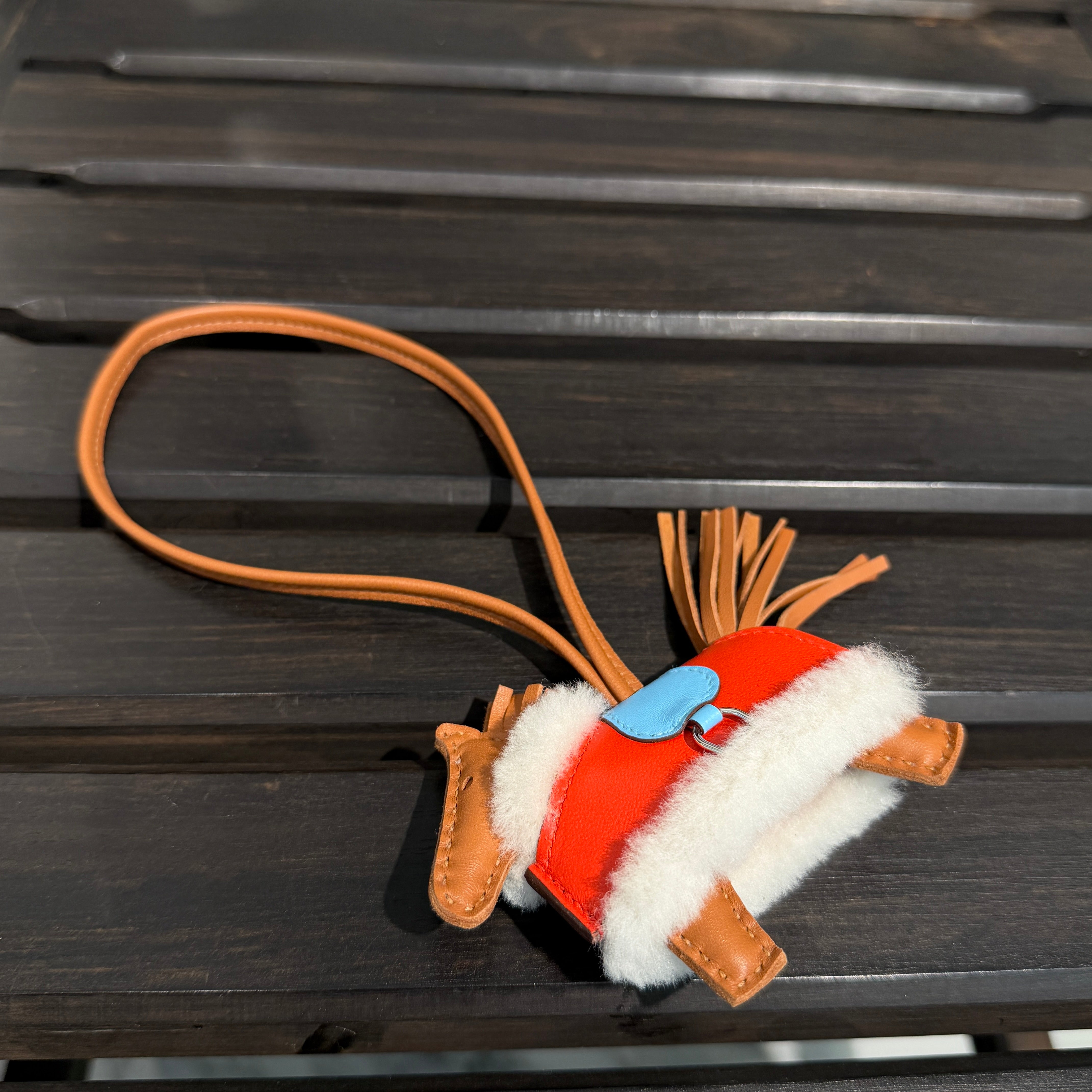 HERMES ロデオ PM プラッシュ チャーム HERMES Rodeo Charm Robeo Plush PM G刻印 エルメス ロデオ チャーム