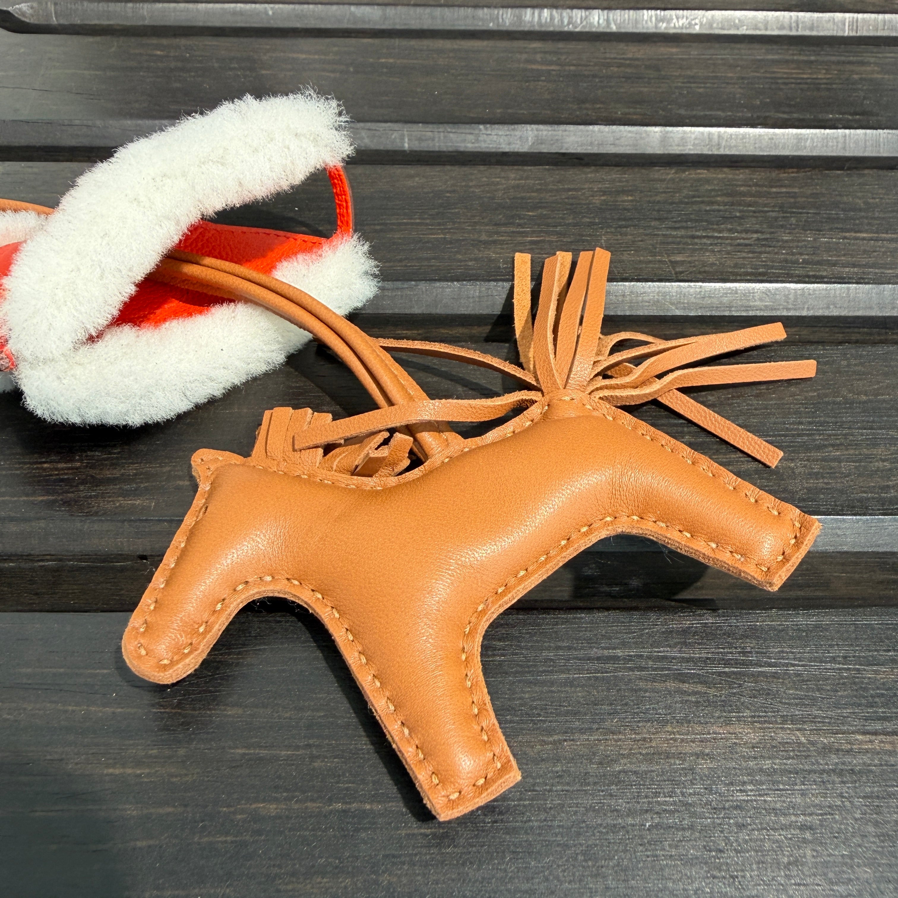 HERMES Rodeo Charm Robeo Plush PM G刻印 エルメス ロデオ チャーム ロベオ・プラッシュ PM