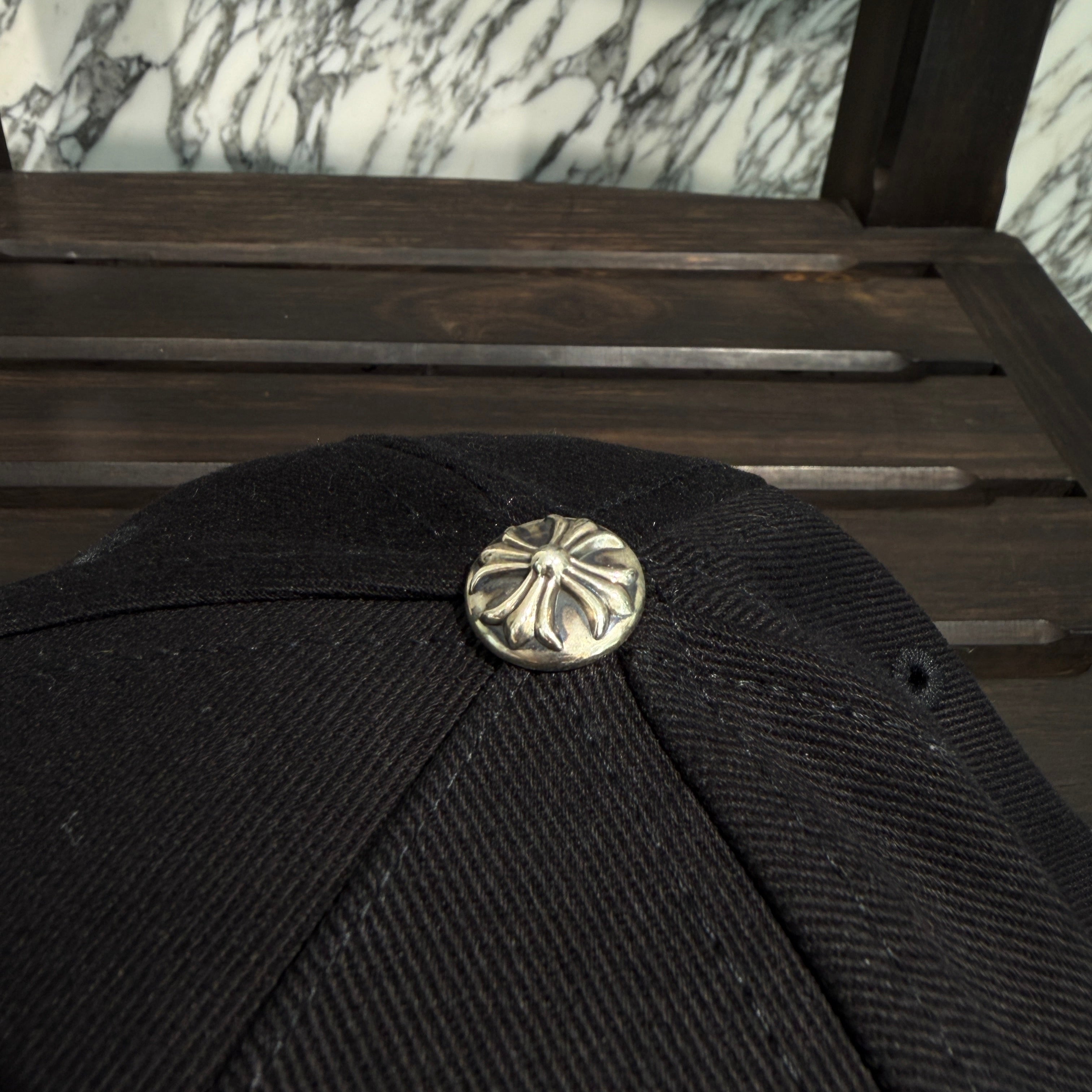 CHROME HEARTS CH Plus Horseshoe Embroidery Baseball Cap Size ONE SIZE (51-61) クロムハーツ CHプラス ホースシュー 刺繍 ベースボールキャップ サイズONE SIZE (51-61)