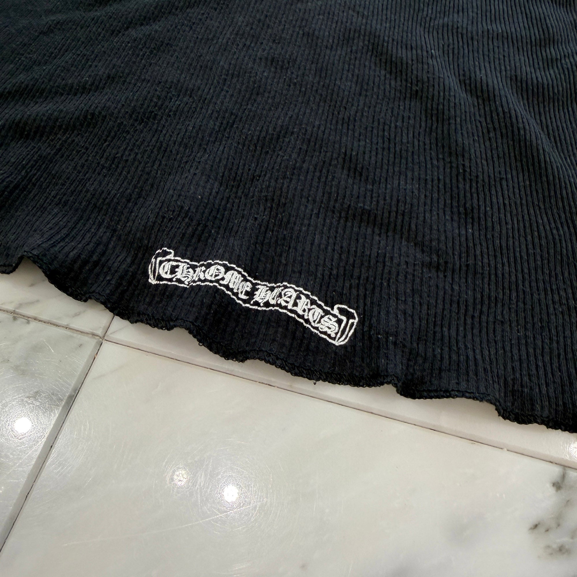 CHROME HEARTS Vertical Side Logo Tank Top Size L クロムハーツ ヴァーティカル サイドロゴ タンクトップ サイズL